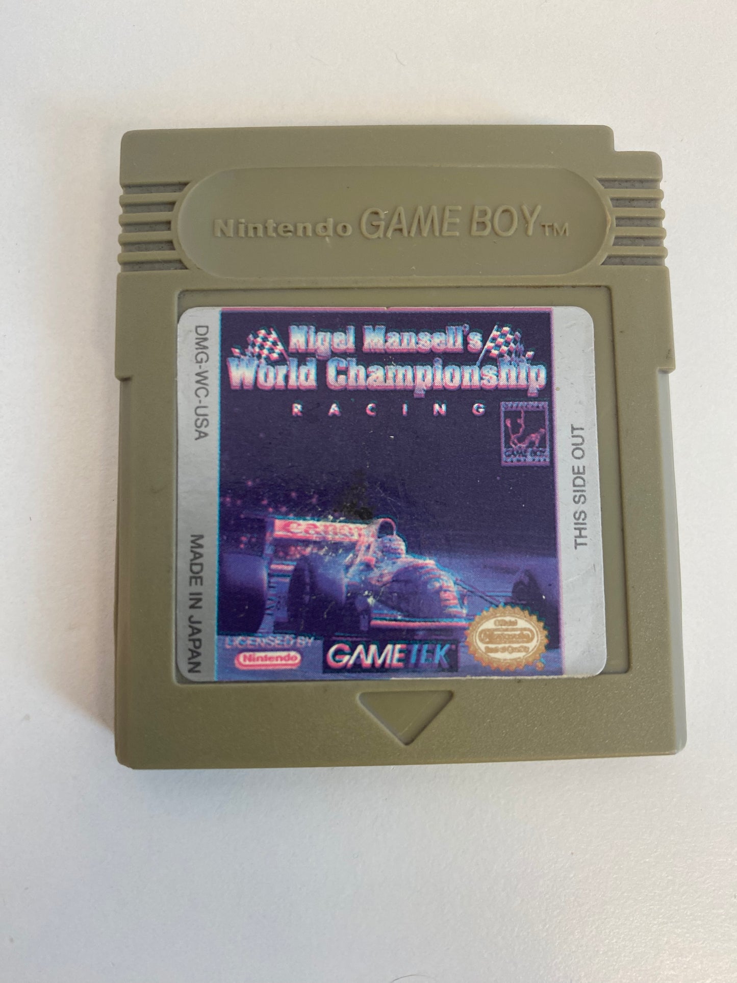 Game Boy Nigel Mansell's World Championship