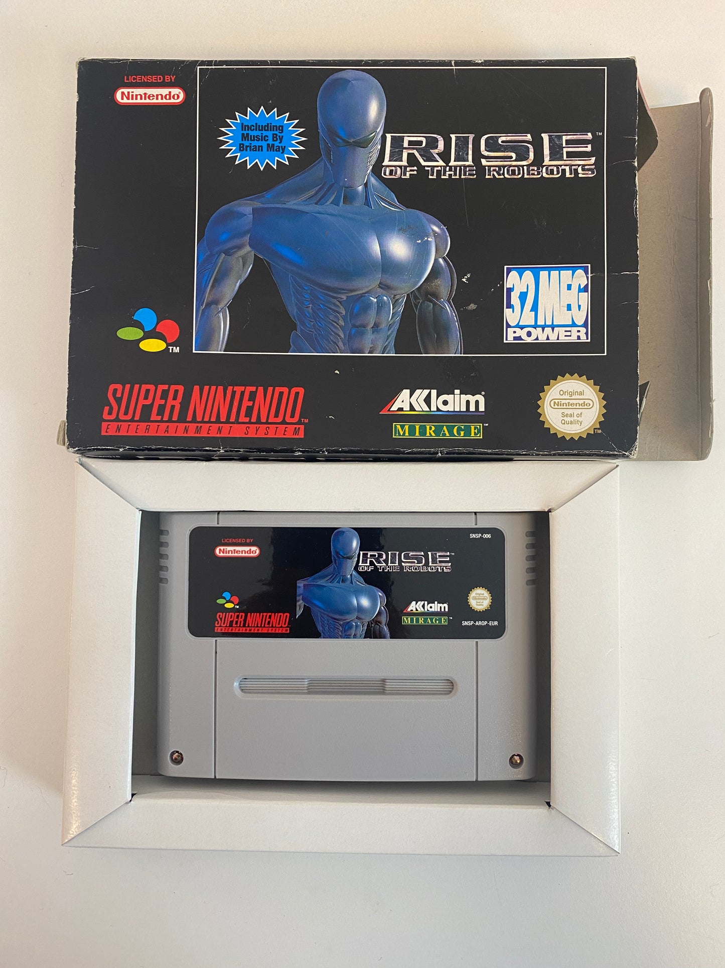 Rise of the Robots (SNES, used, with original packaging)