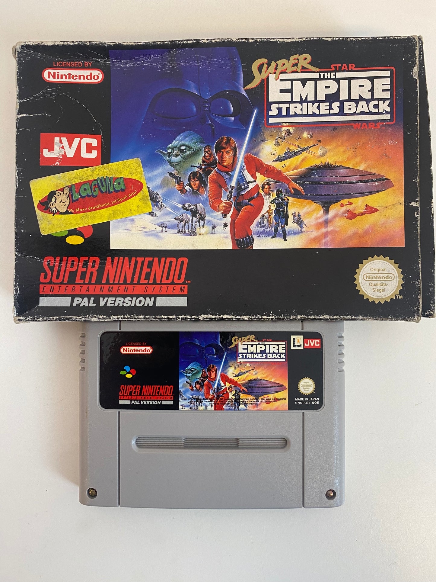 Star Wars: Super The Empire Strikes Back (SNES, Gebraucht, mit OVP)