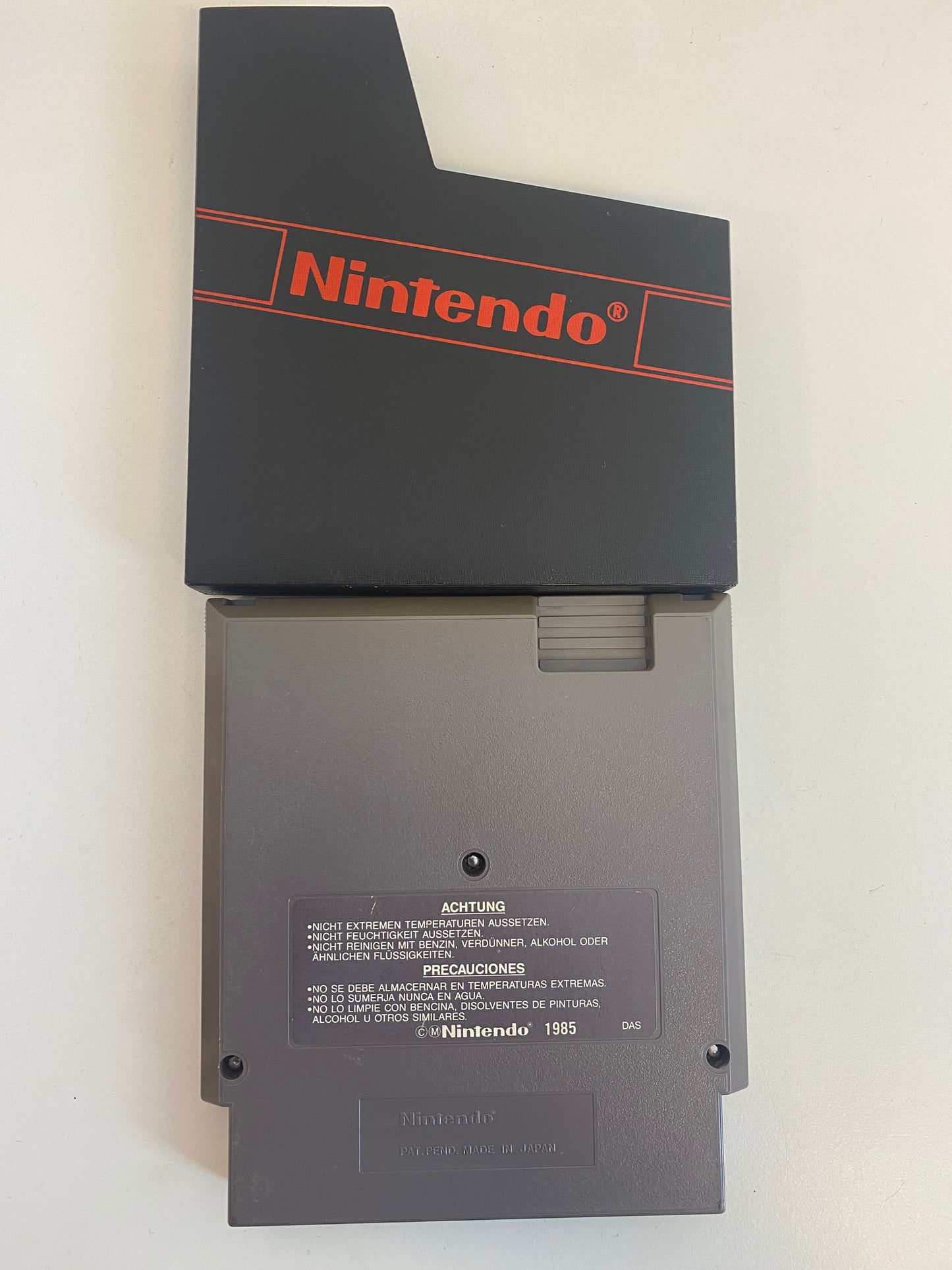 NES Spiel: Mario Bros. Nintendo System Spiel