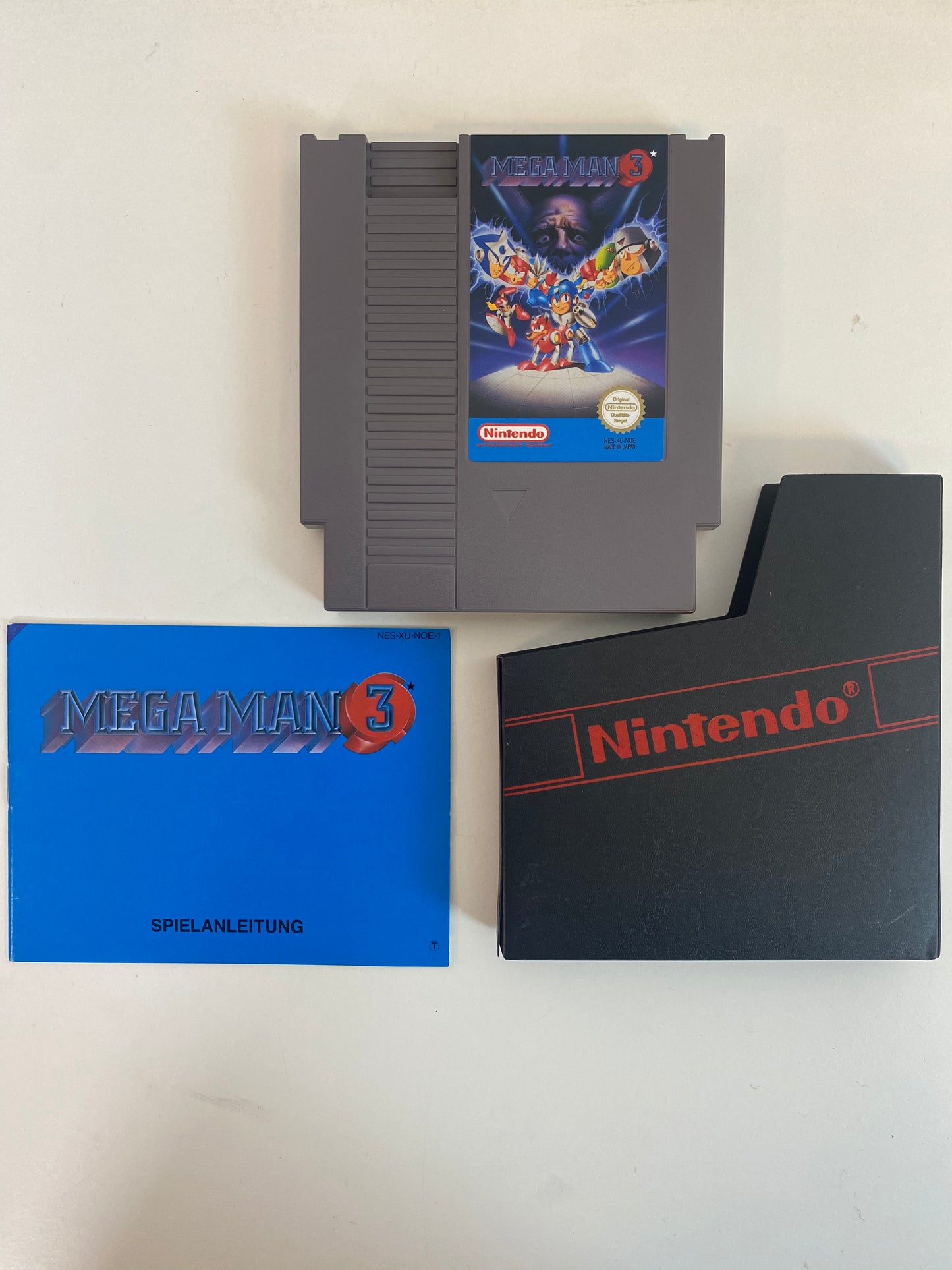 Nes game Megaman 3 with instructions Nintendo Entertainment System