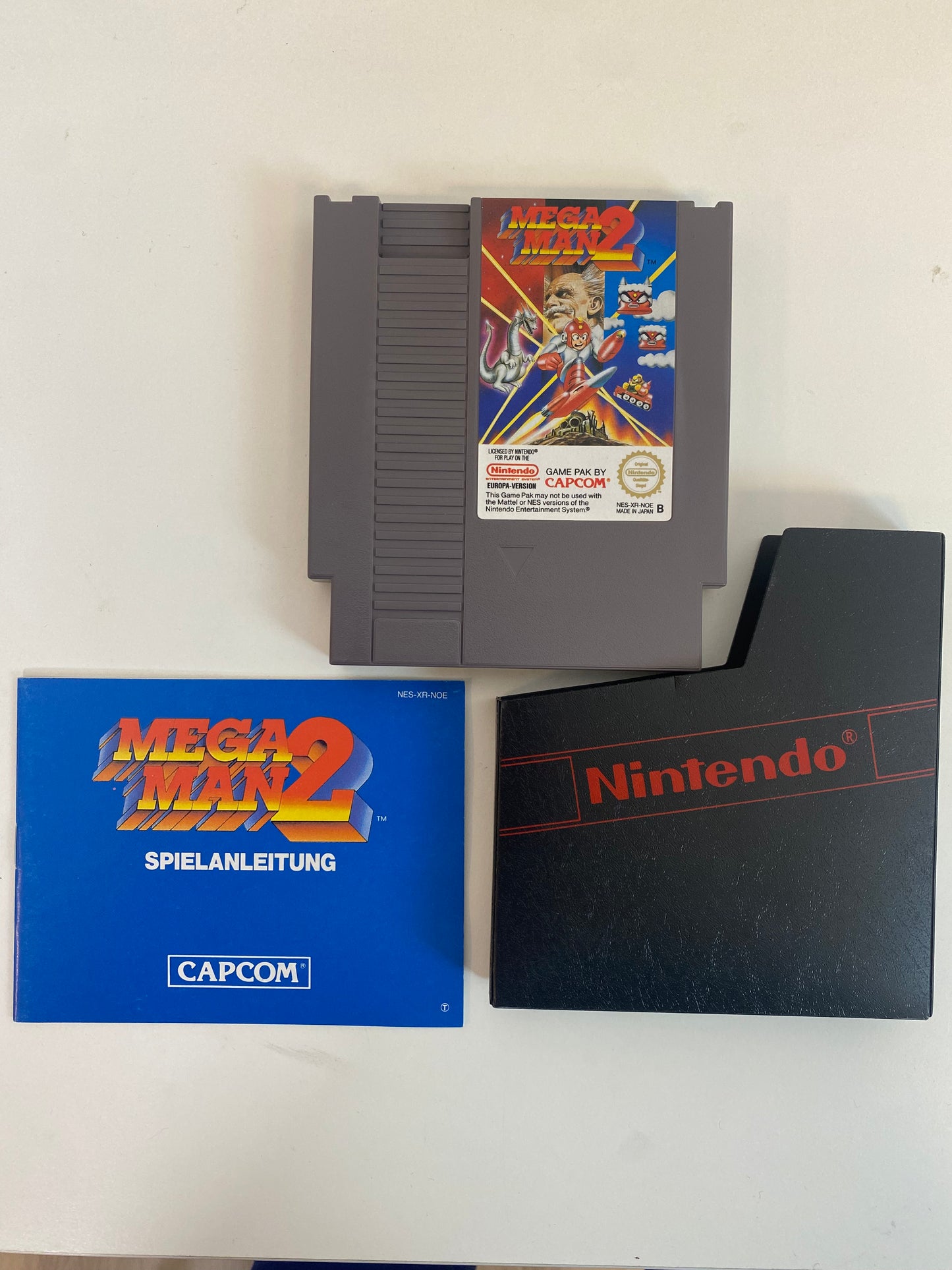 Nes Spiel Megaman 2 mit Anleitung Nintendo Entertainment System