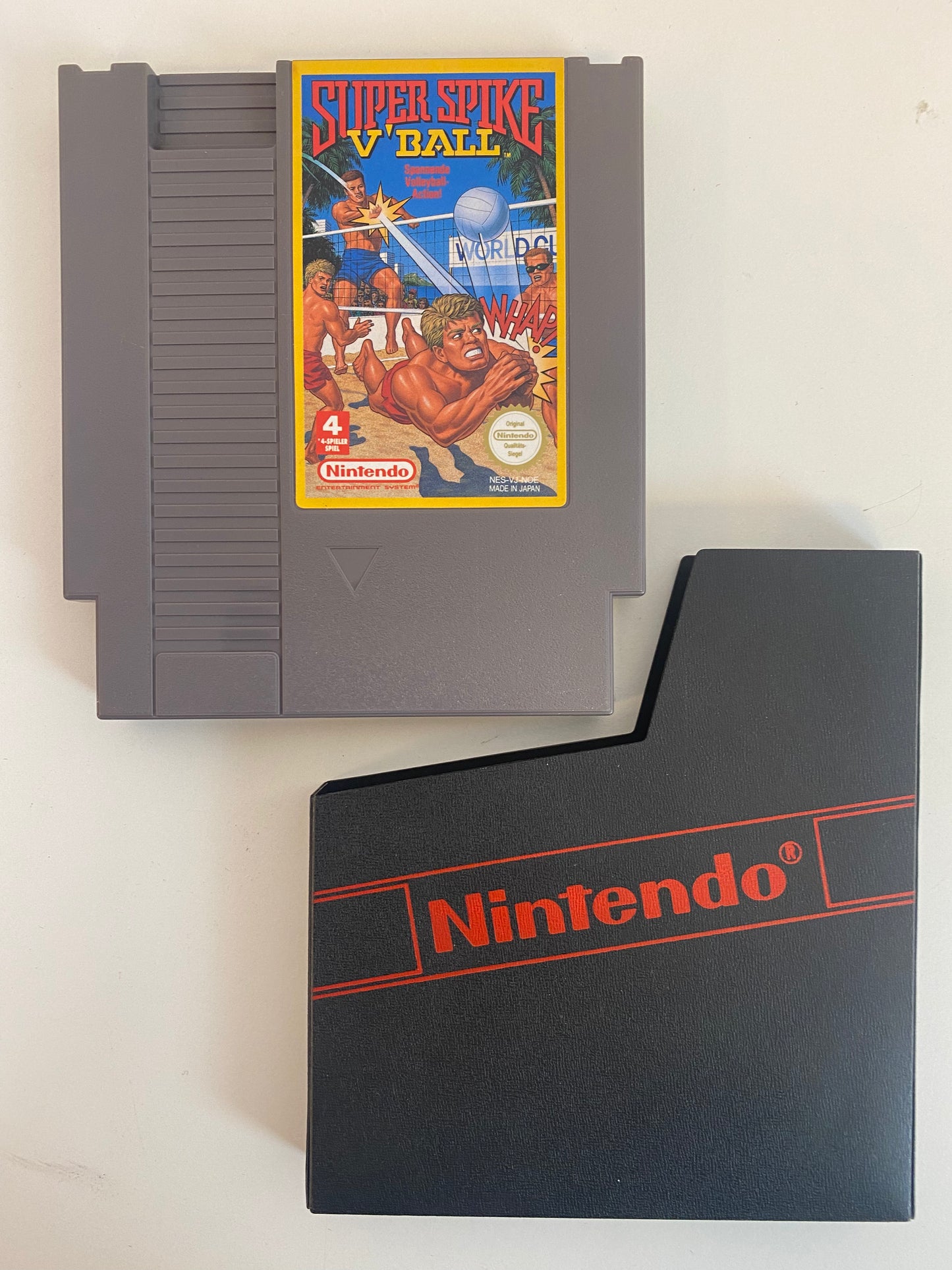 Nes game Super Spike v Ball Nintendo Entertainment System