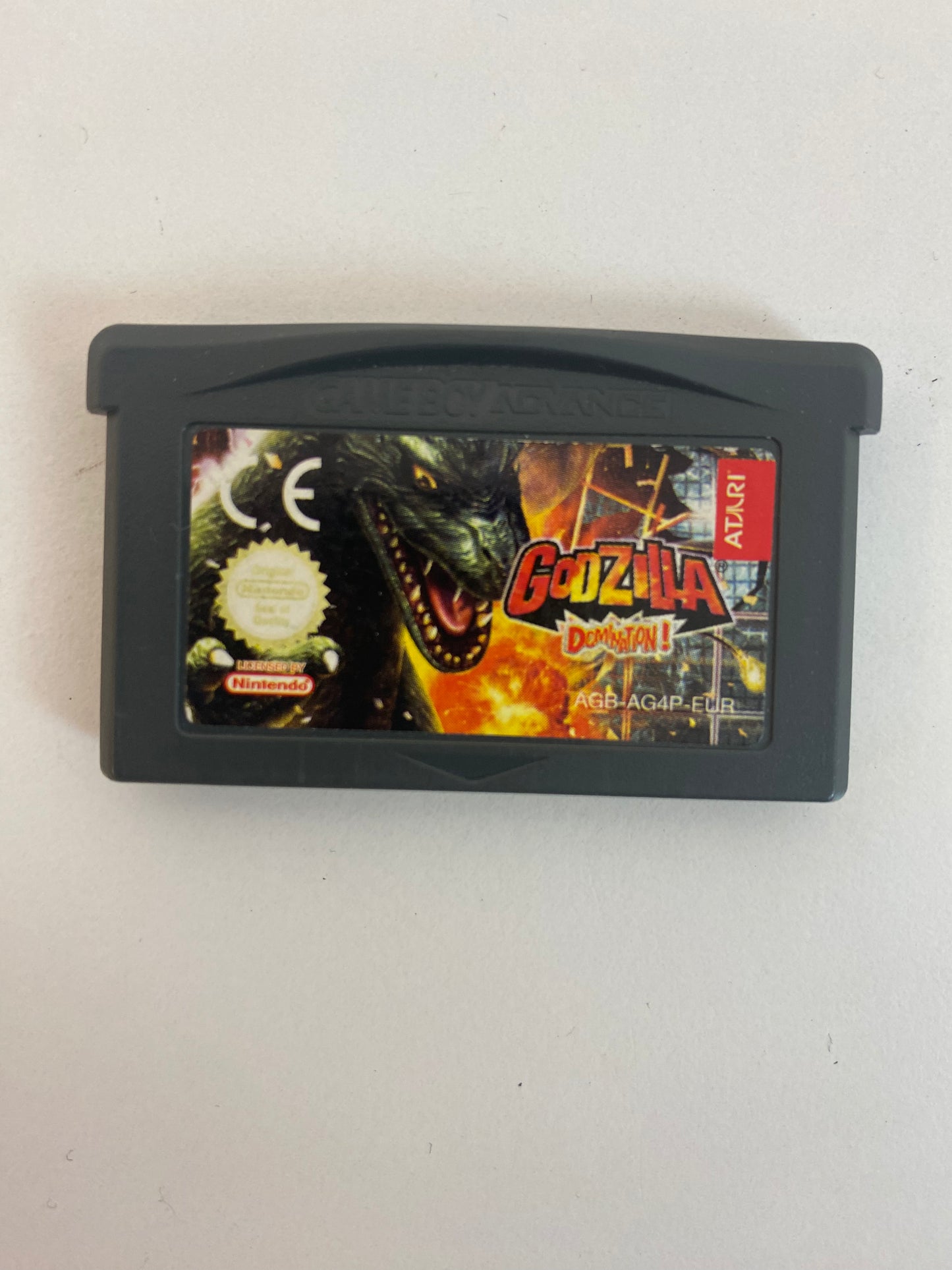 Game Boy Advance Game Godzilla