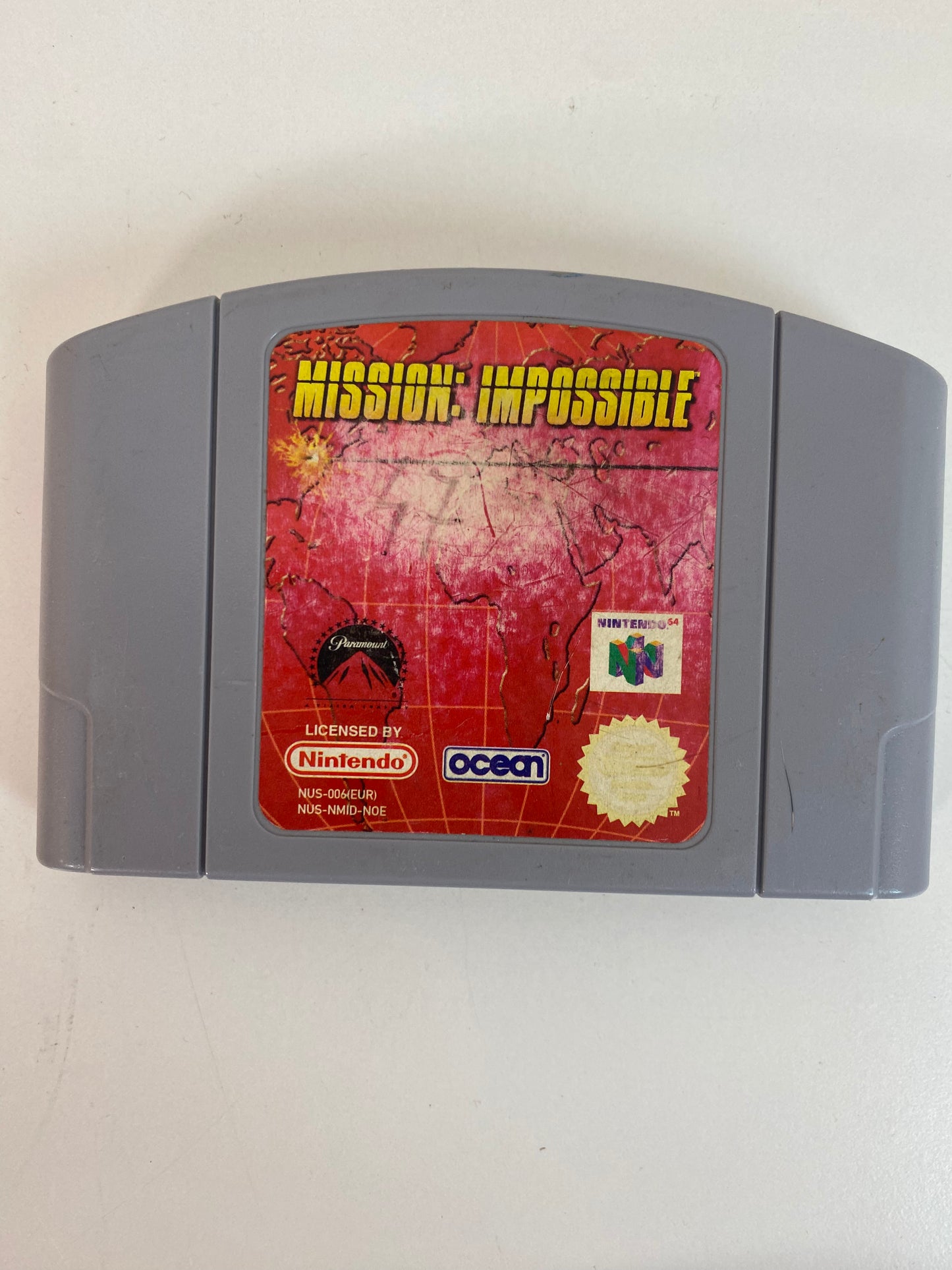 N64 game Mission Impossible Nintendo
