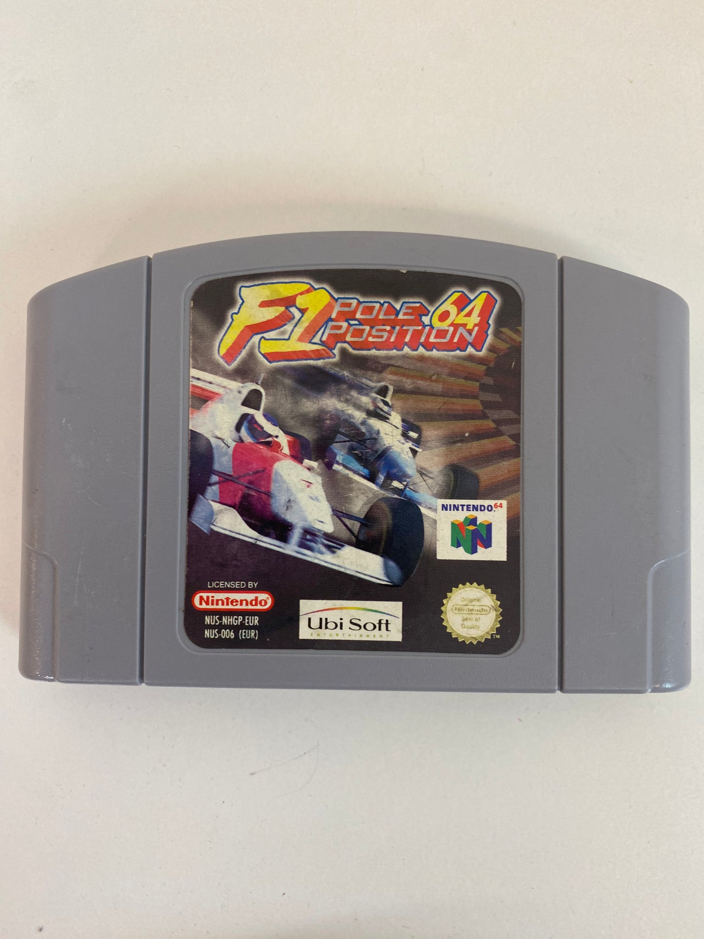 N64 Game F1 Pole Position Nintendo