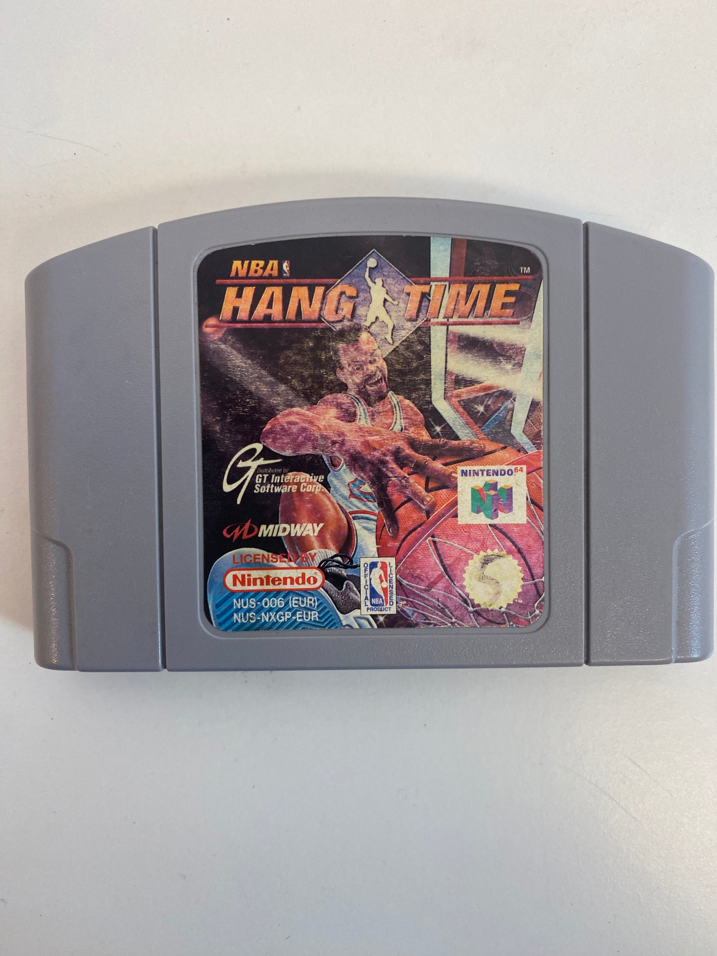 N64 Spiel Nba Hang Time Nintendo