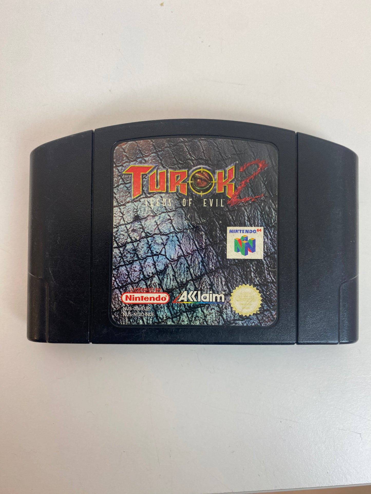 N64 game Turok of Evil Nintendo