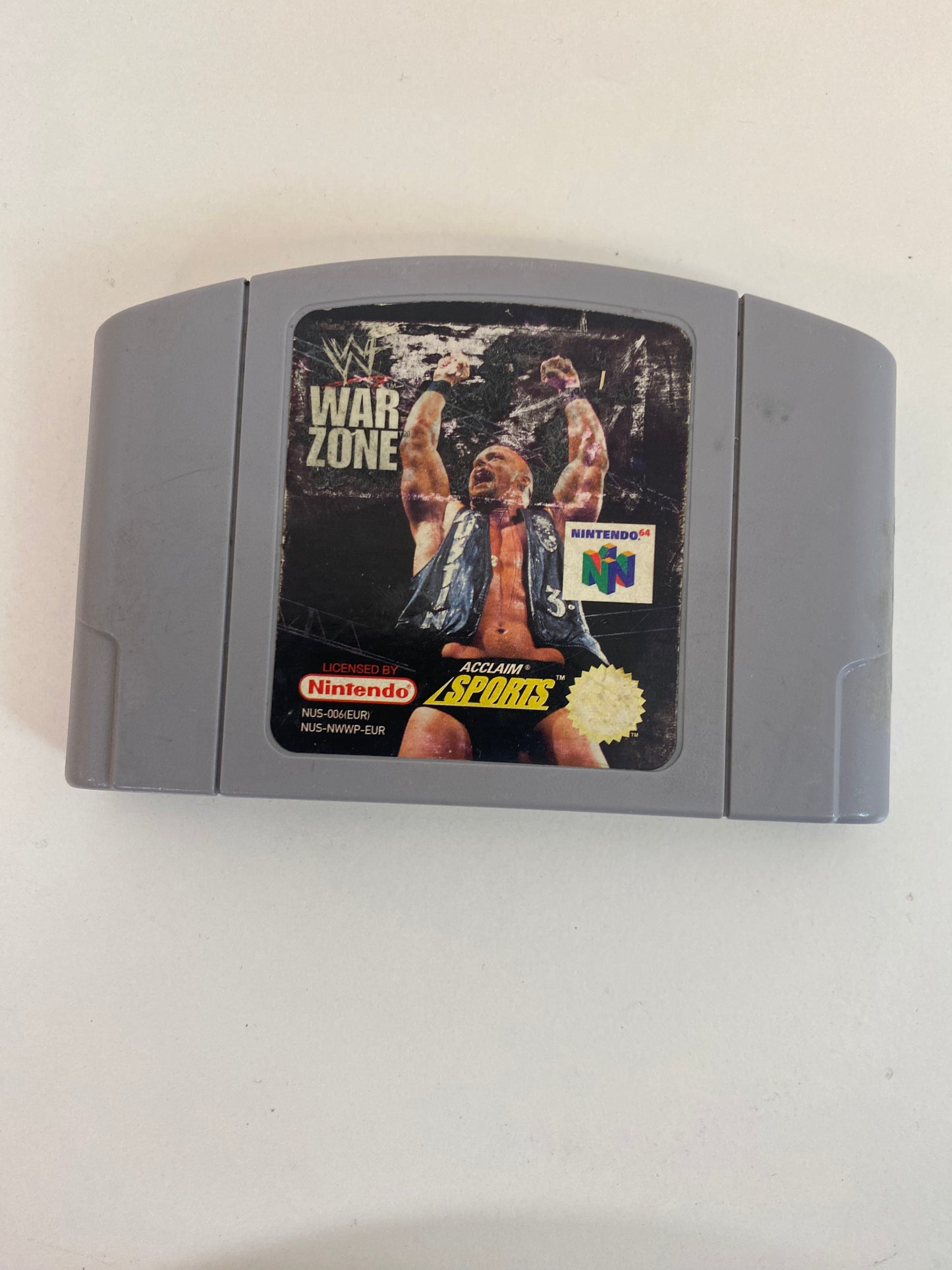 N64 Spiel WWF WAR ZONE Nintendo