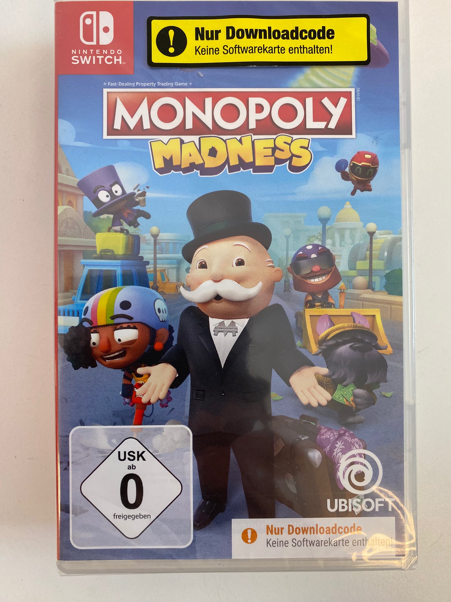 Nintendo Switch Game Monopoly Madness RRP OVP New and Packaged Download Code
