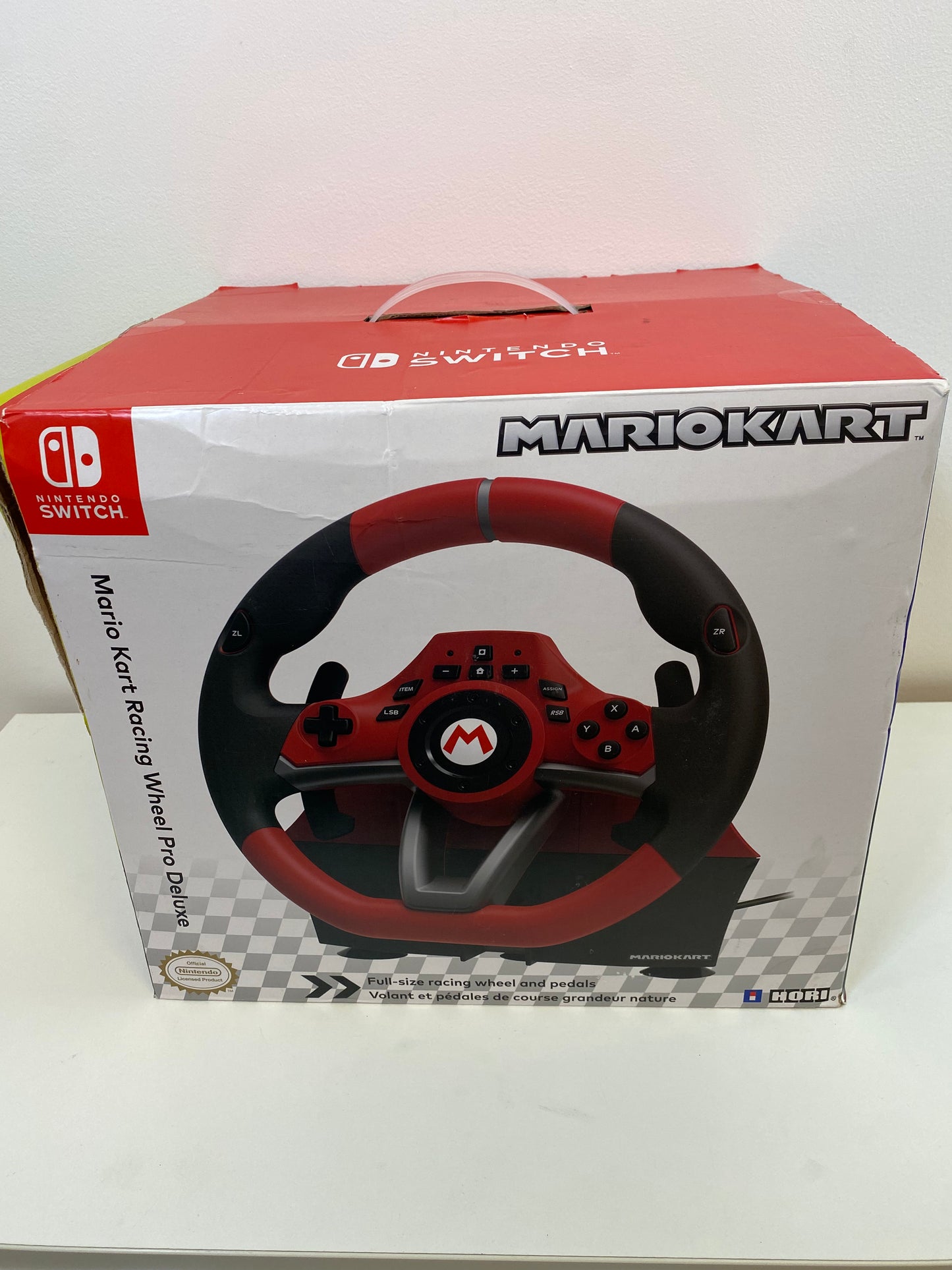 Mario Kart Nintendo Switch Steering Wheel Original Top Condition