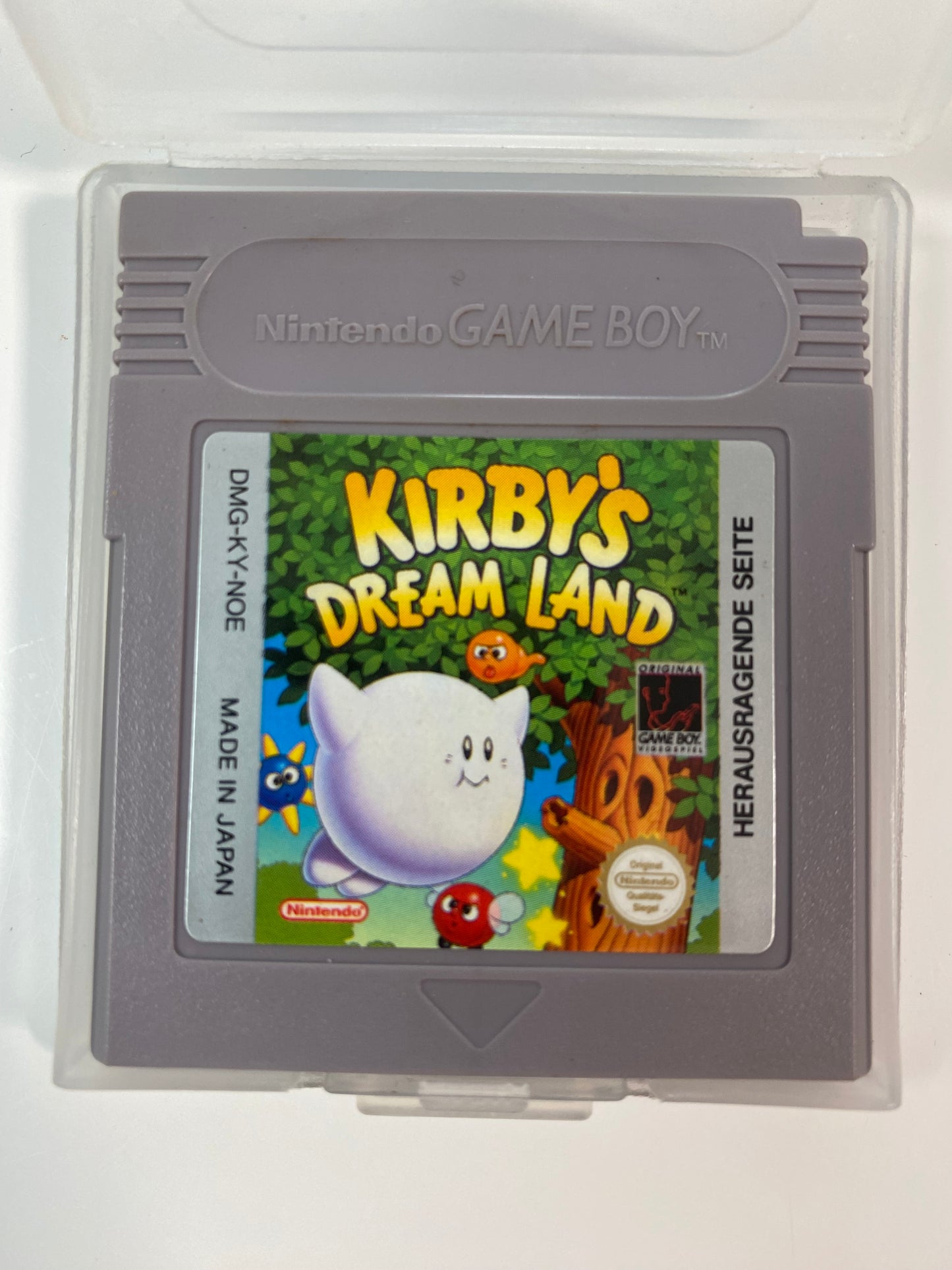 Game Boy Game - Kirbys Dream Land (Top condition, protective case included)