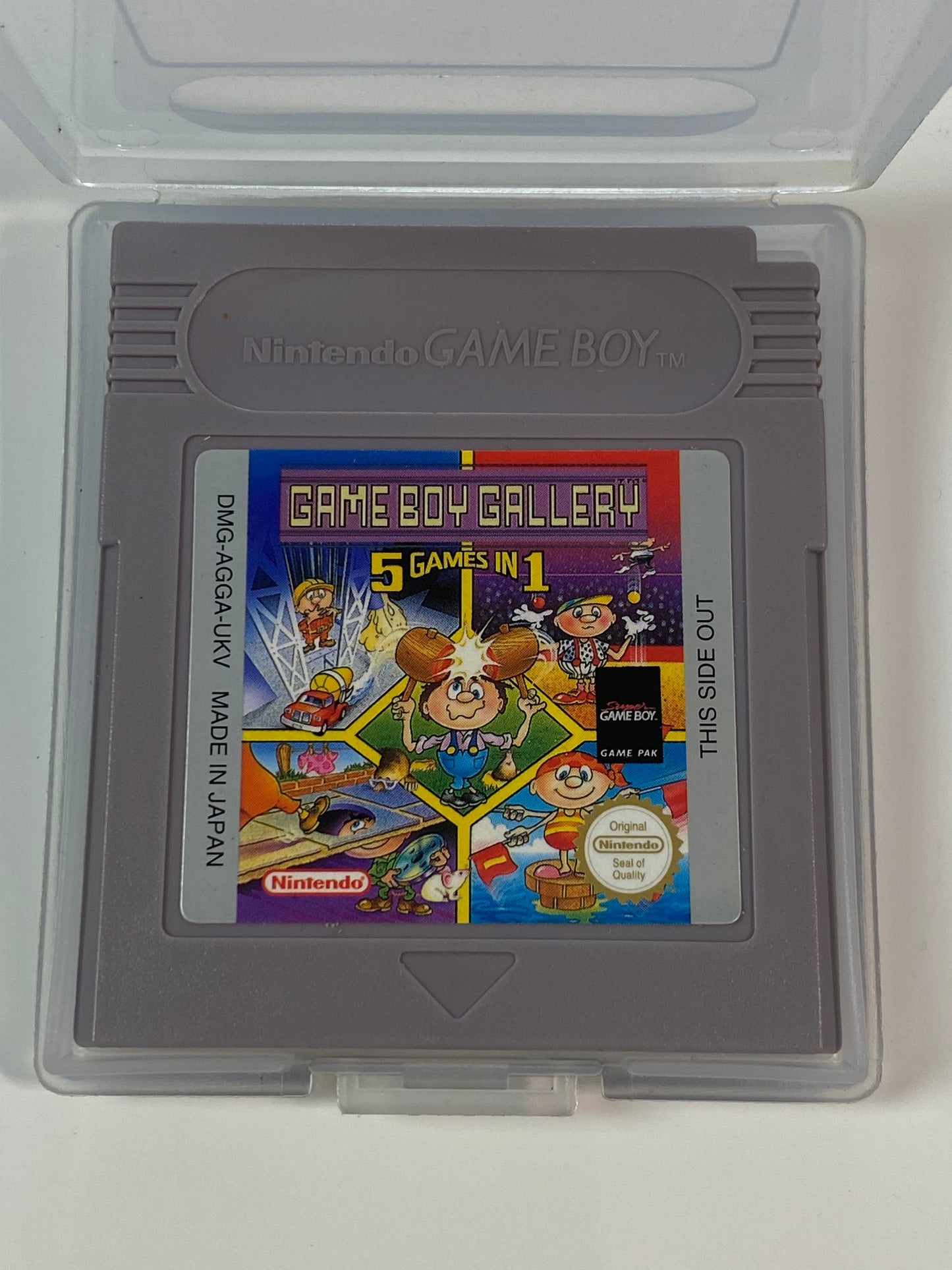 Game Boy Game - Game Boy Gallery 5 in 1 (Top condition, protective case included)