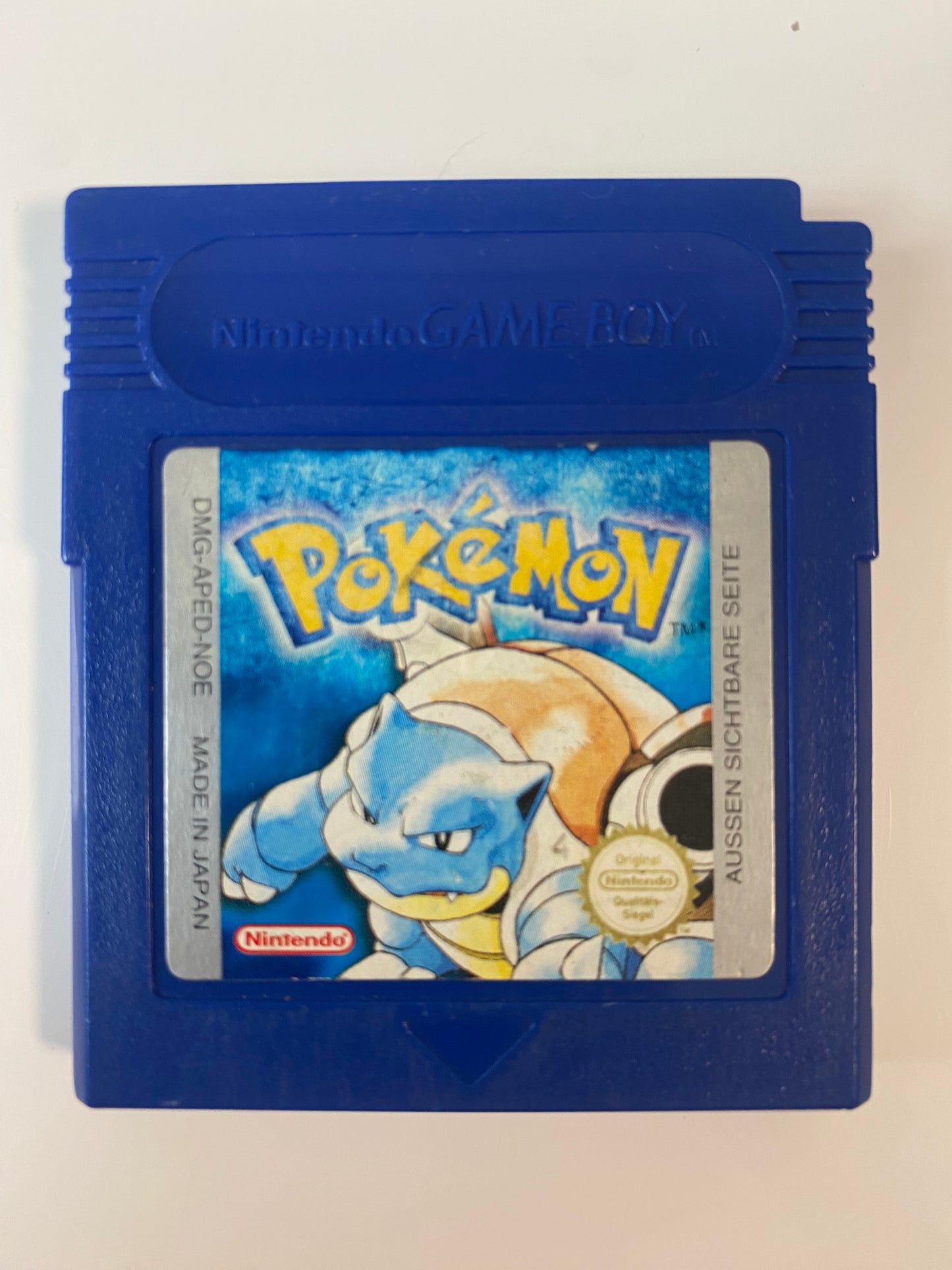 Game Boy Game - Pokémon Blue Edition