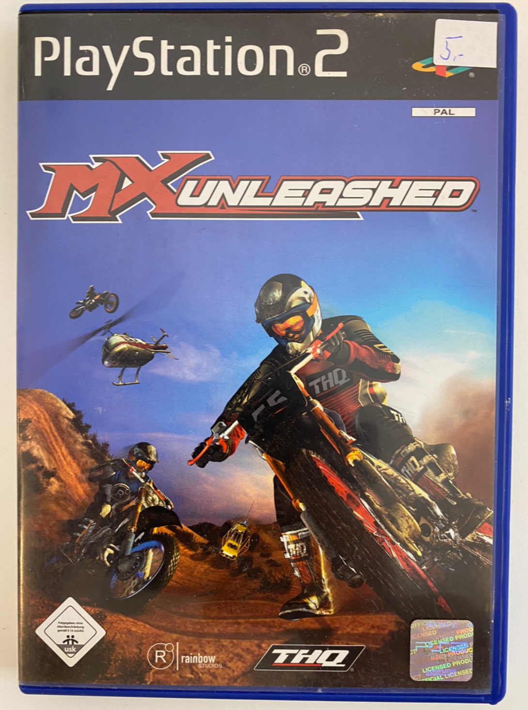 PlayStation 2 game: MX Unleashed