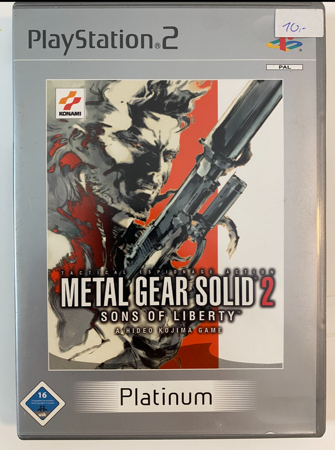 PlayStation 2 Spiel: Metal Gear Solid 2: Sons of Liberty