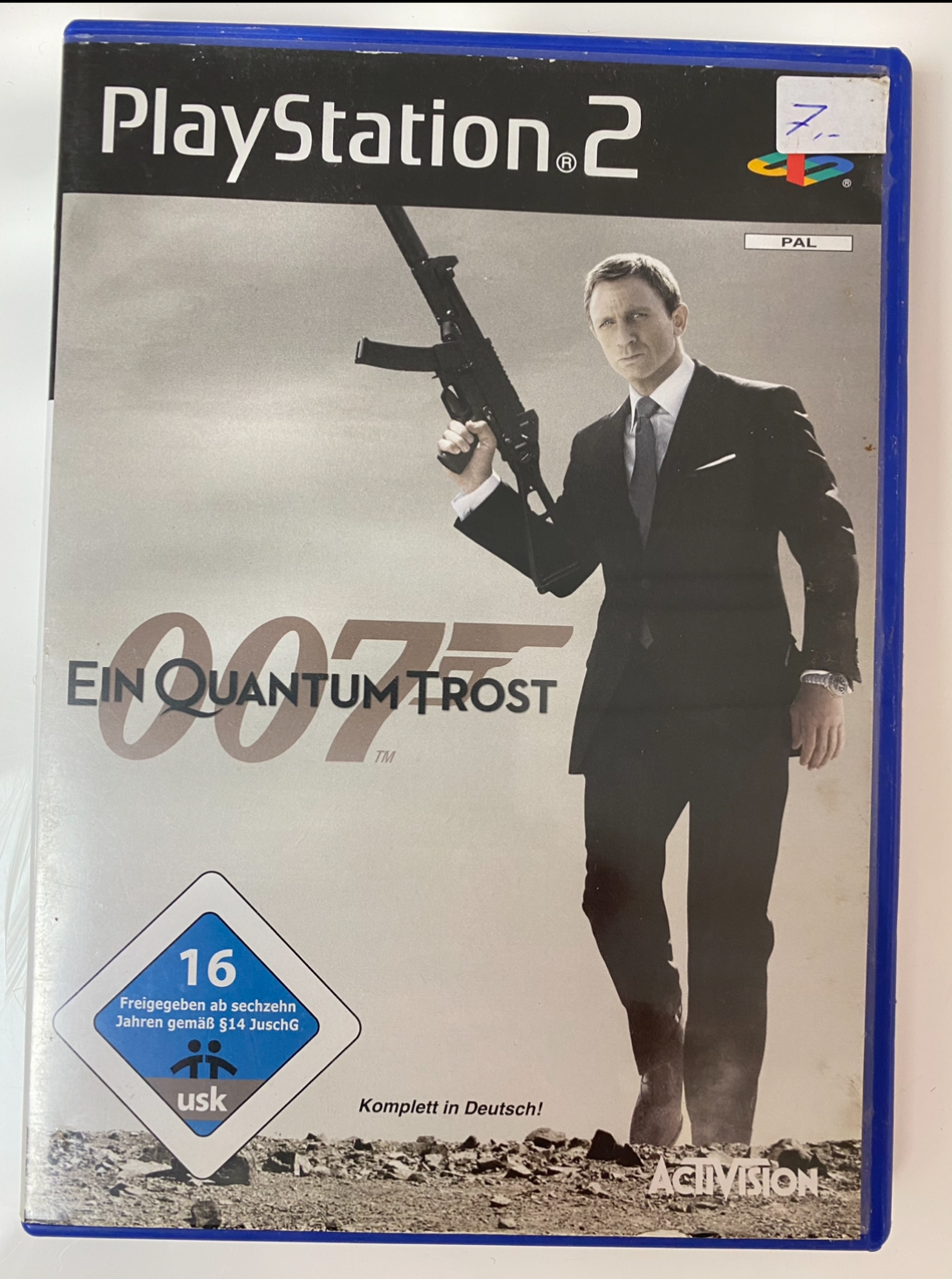 Playstation 2 game - 007 - Quantum of Solace