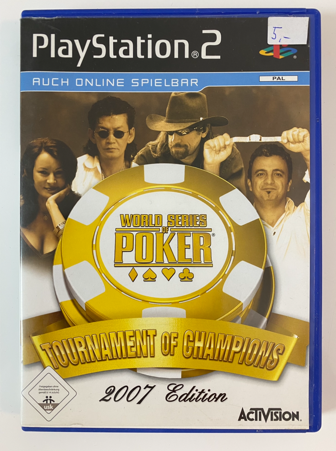 Playstation 2 game World Series of Poker