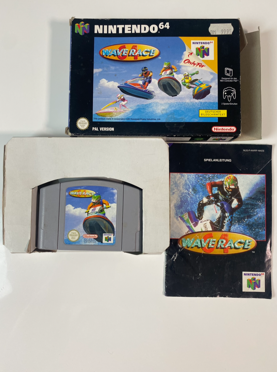 Wave Race 64 - Nintendo 64 Spiel - OVP mit Verpackung