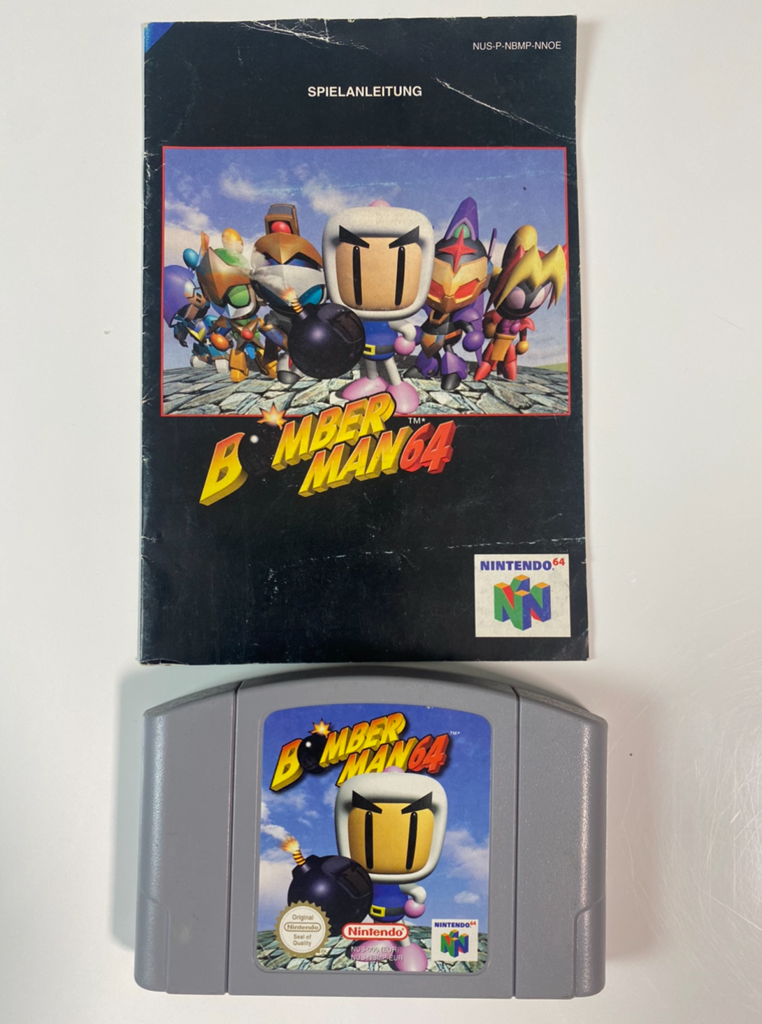 Bomberman 64 - Nintendo 64 Spiel mit Anleitung