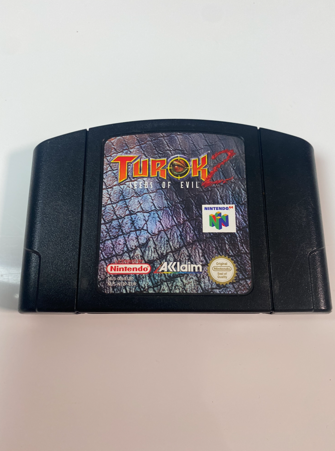 Turok 2 Seed of Evil - Nintendo 64 Spiel ohne Verpackung und Anleitung