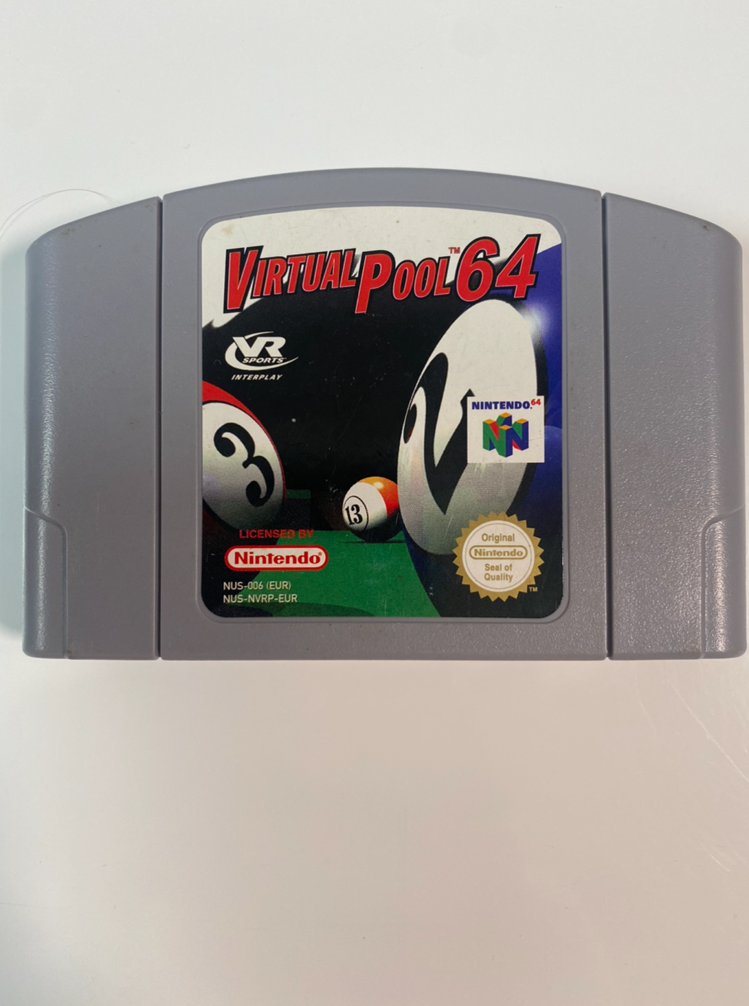 Virtual Pool 64 - Nintendo 64 game
