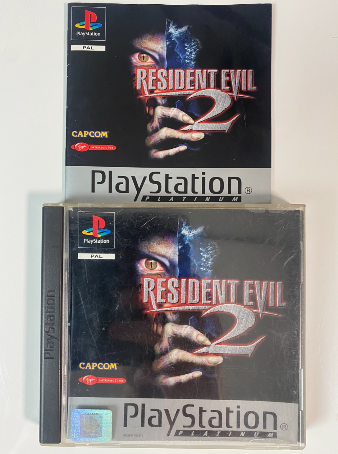 Resident Evil 2 - PlayStation Spiel mit Originalverpackung und Anleitung