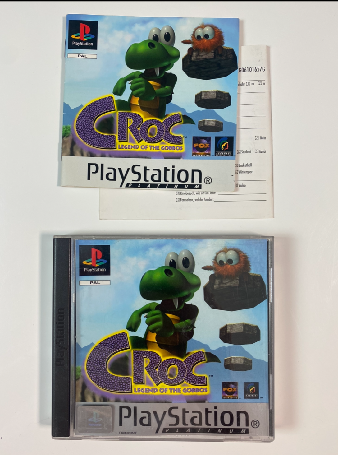 Croc: Legend of the Gobbos - PlayStation Spiel