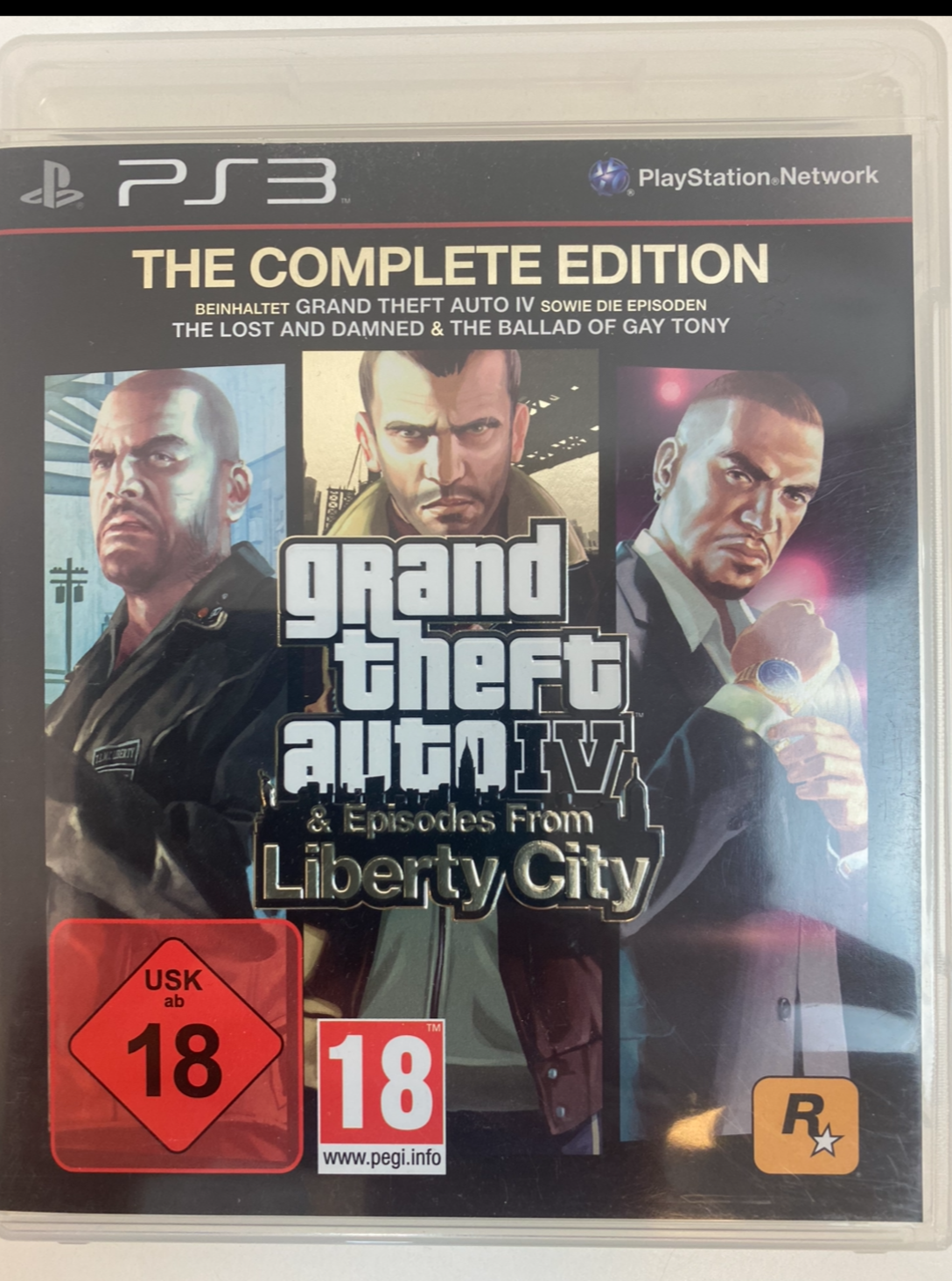 PlayStation 3 game "Grand Theft Auto: Episodes from Liberty City" - Two epic stories in one city