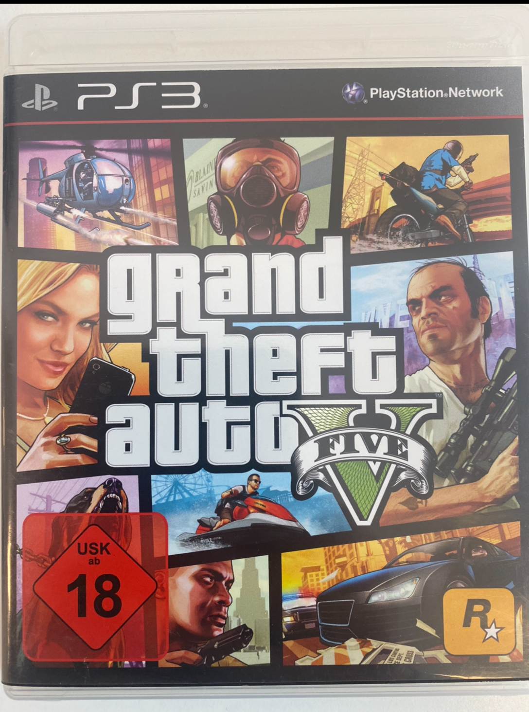 PlayStation 3 game "Grand Theft Auto V" - Experience the criminal life in Los Santos