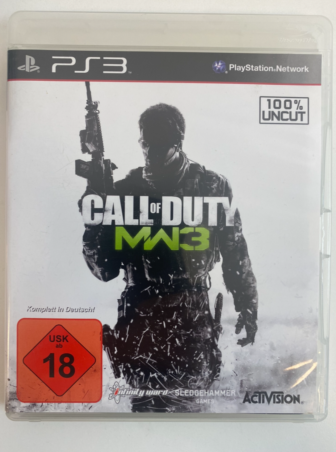 PlayStation 3 game "Call of Duty: Modern Warfare 3" - The Battle for the World Ps3