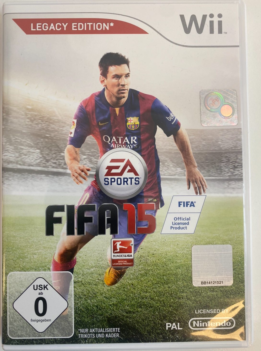 Nintendo Wii Spiel "FIFA 16" - Das ultimative Fußballerlebnis