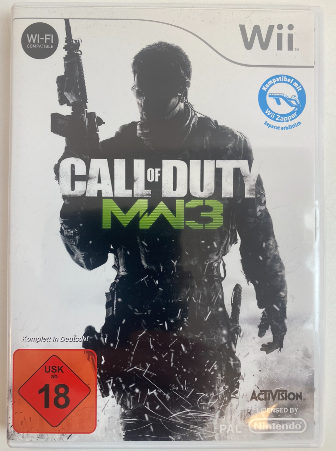Nintendo Wii game "Call of Duty: Modern Warfare 3" - Epic warfare
