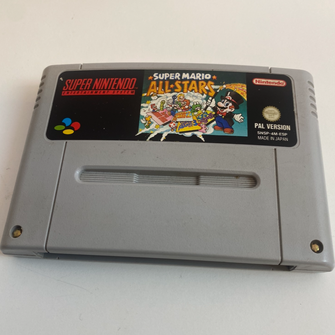 Super Mario All-Stars Super Nintendo Game
