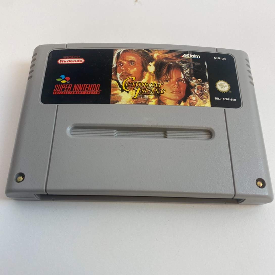 Cutthroat Island game for Super Nintendo