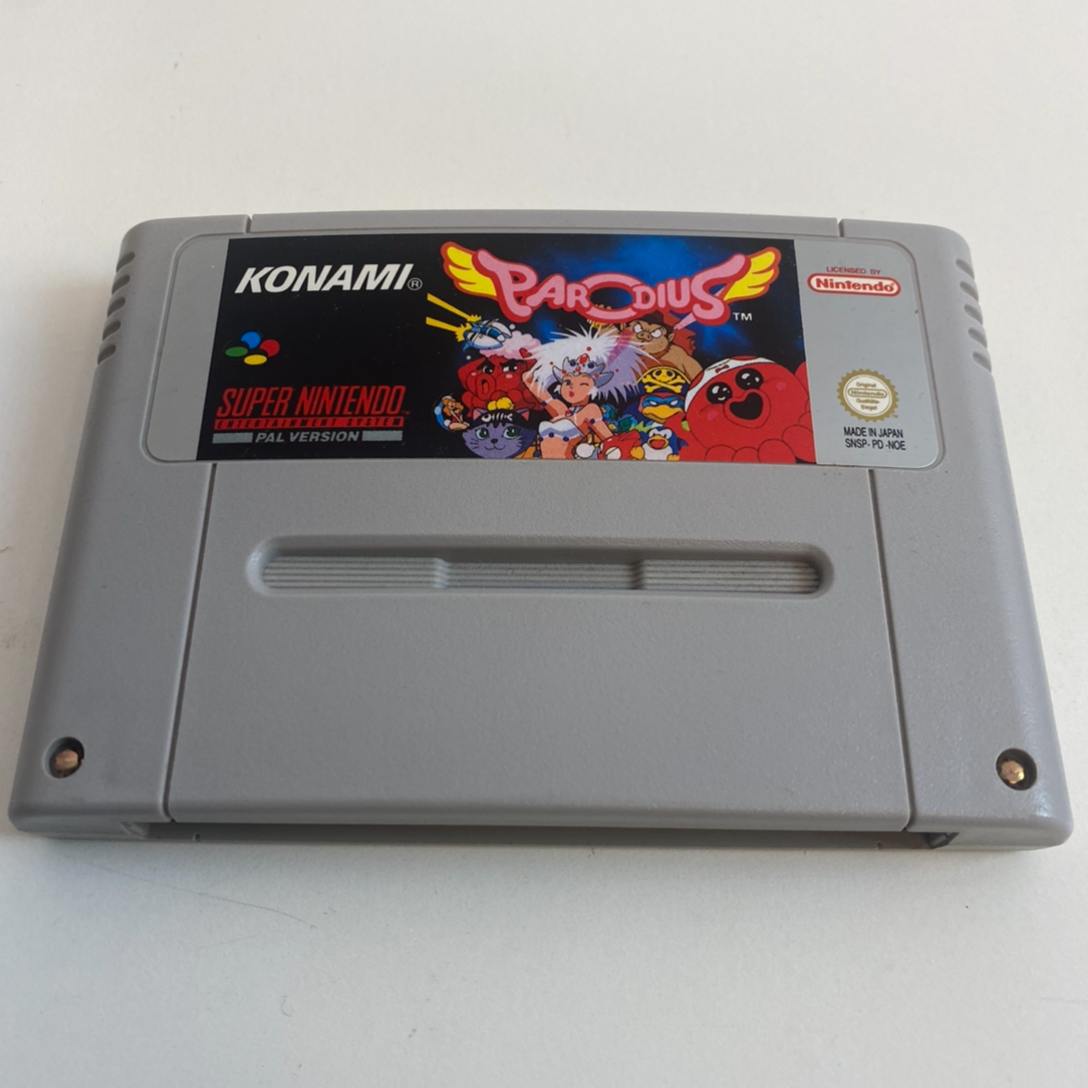 Parodius Spiel für Super Nintendo