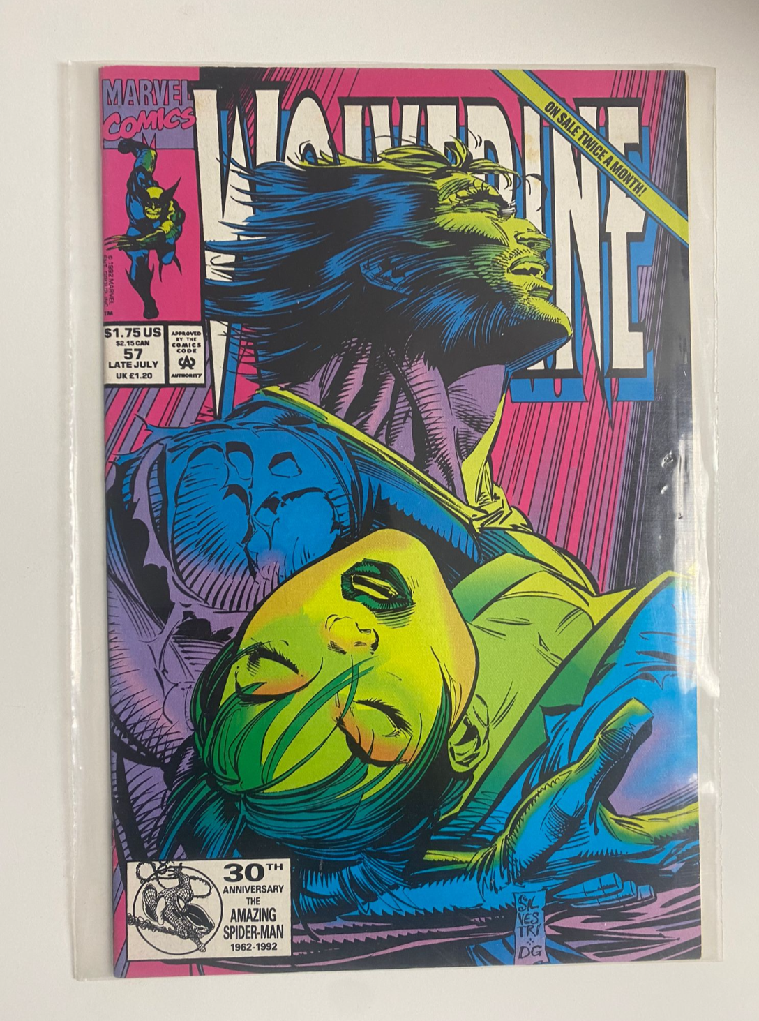 Marvel Comic Wolverine USA No. 57