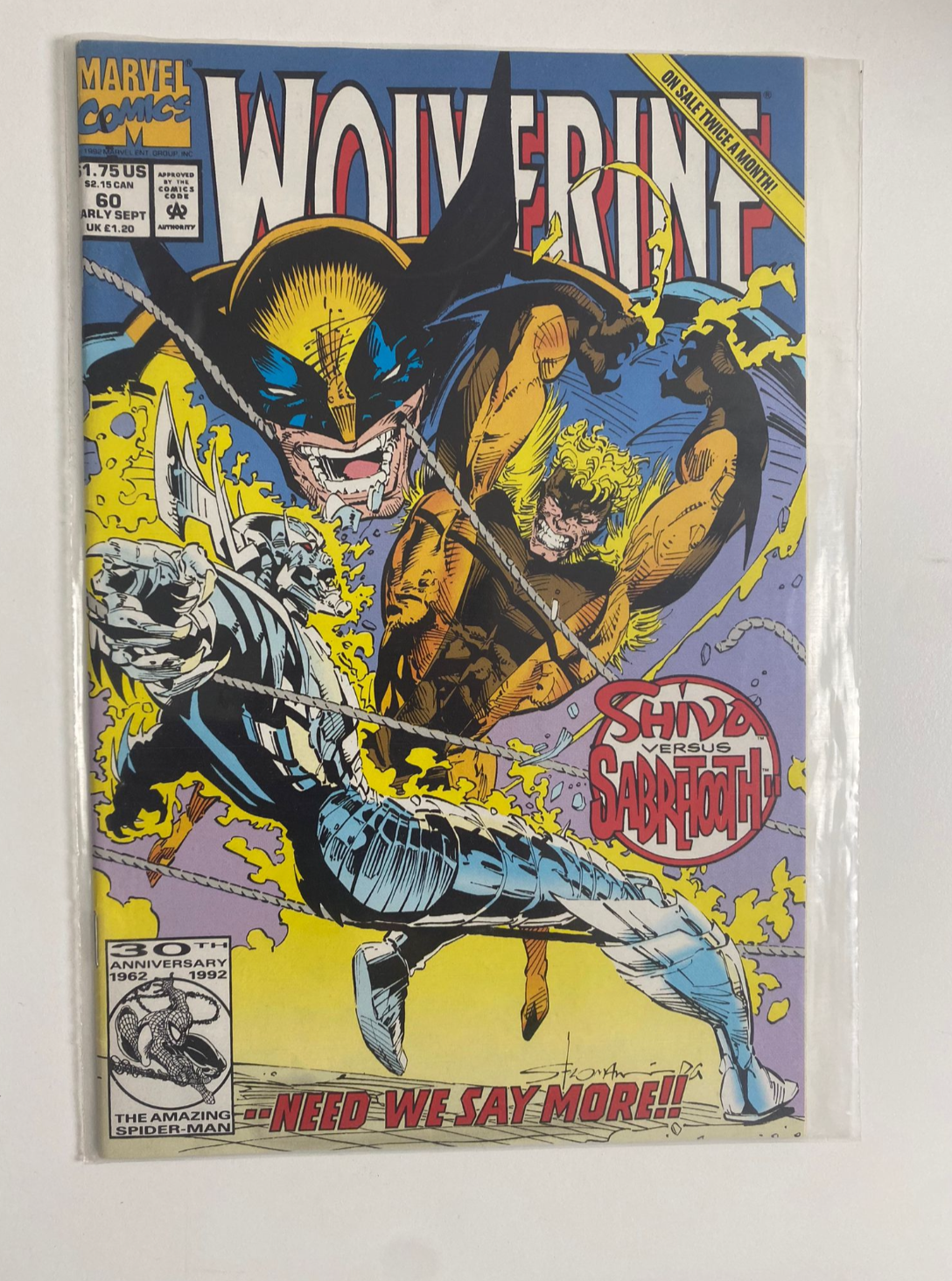 Marvel Comic Wolverine USA No. 60