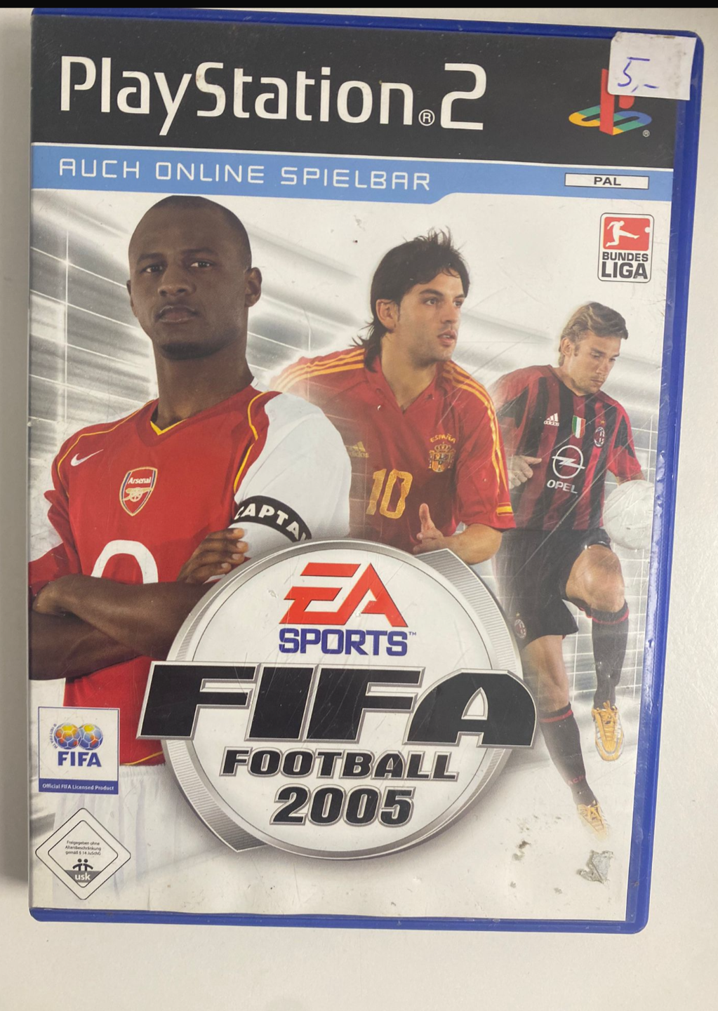 PlayStation 2 game: FIFA 2005