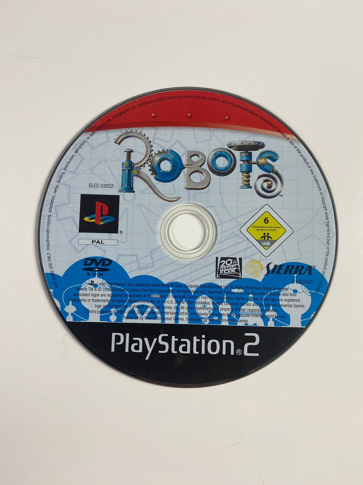 Robots Playstation 2 nur CD