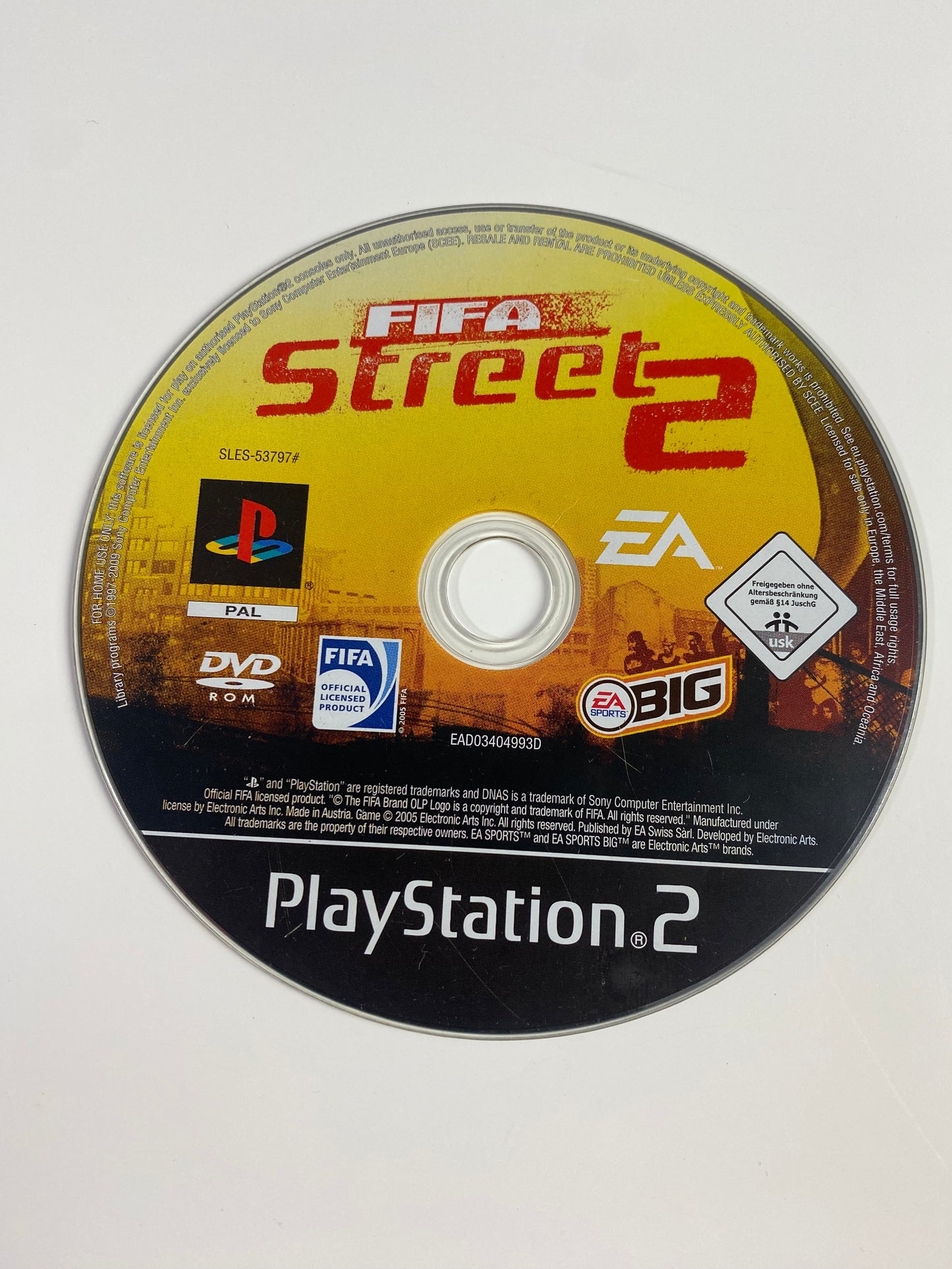 FIFA Street 2 Playstation 2 spiel nur CD