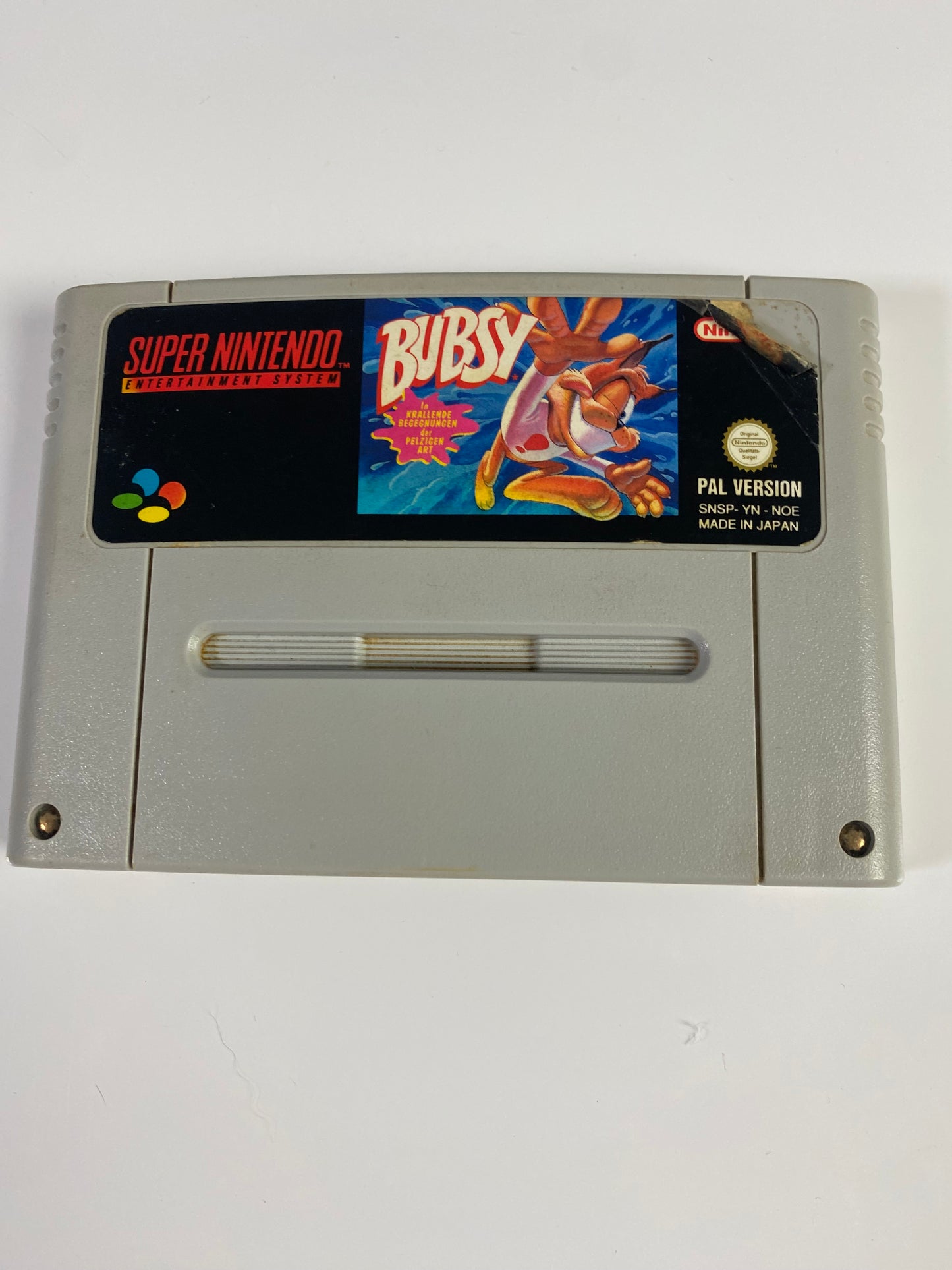 Super Nintendo Spiel Bubsy
