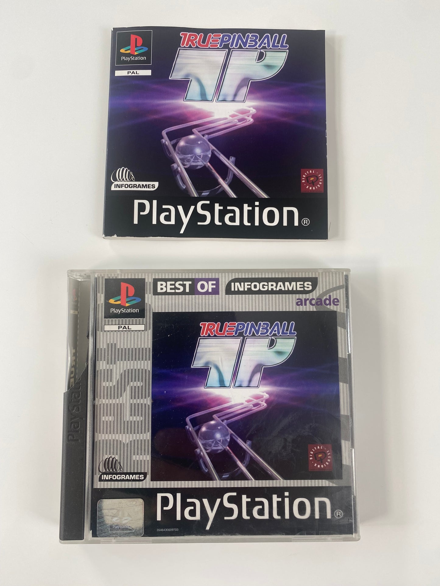 True Pinball PlayStation 1 Spiel