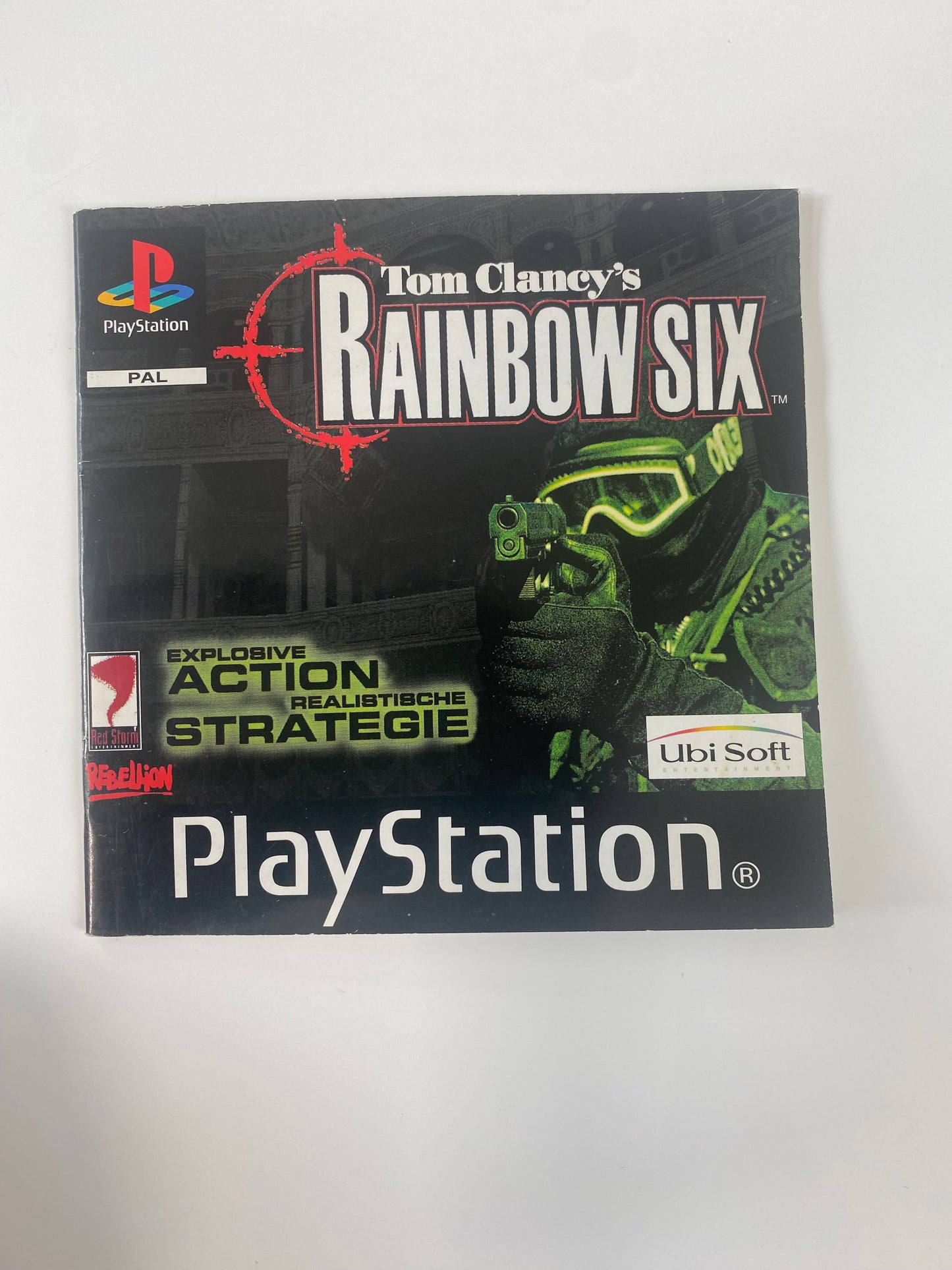 Rainbow Six Anleitung PlayStation 1