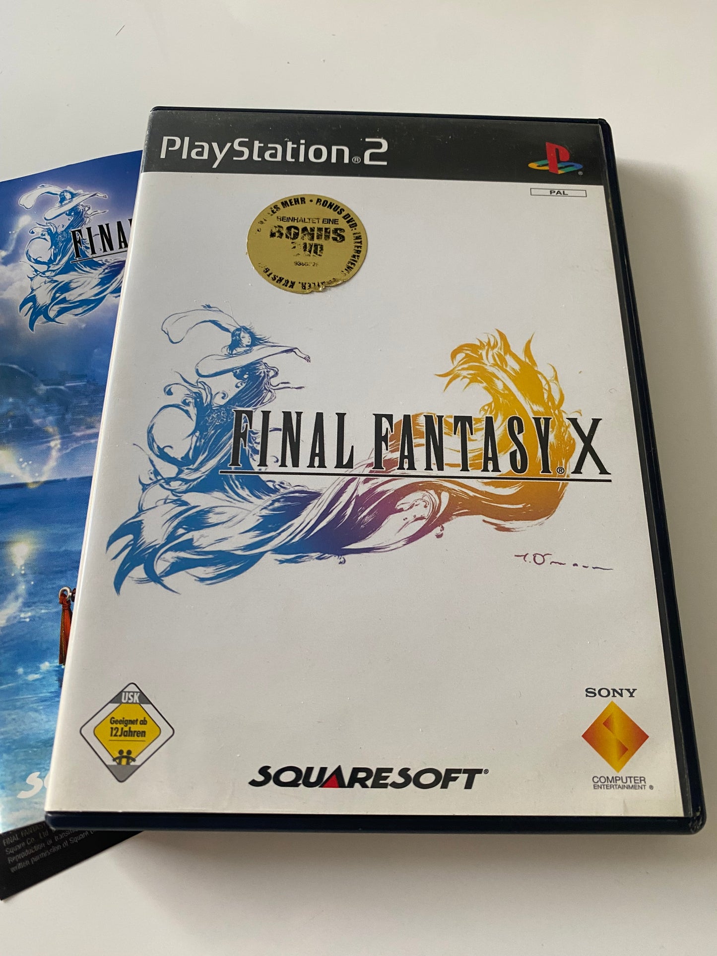 Final Fantasy X Bonus DVD Edition PlayStation 2 PS2 von