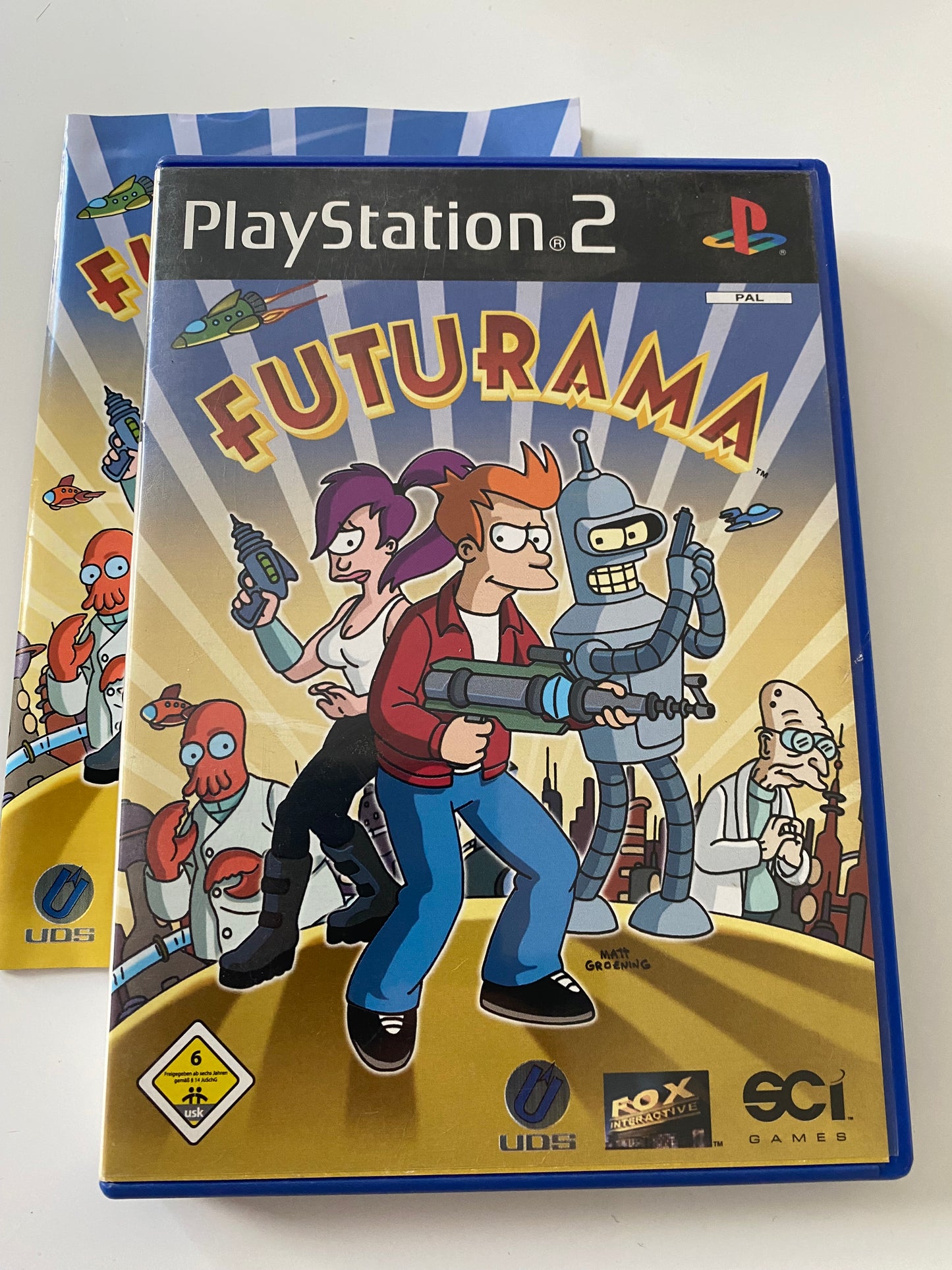 Futurama PS2 PlayStation 2 Spiel