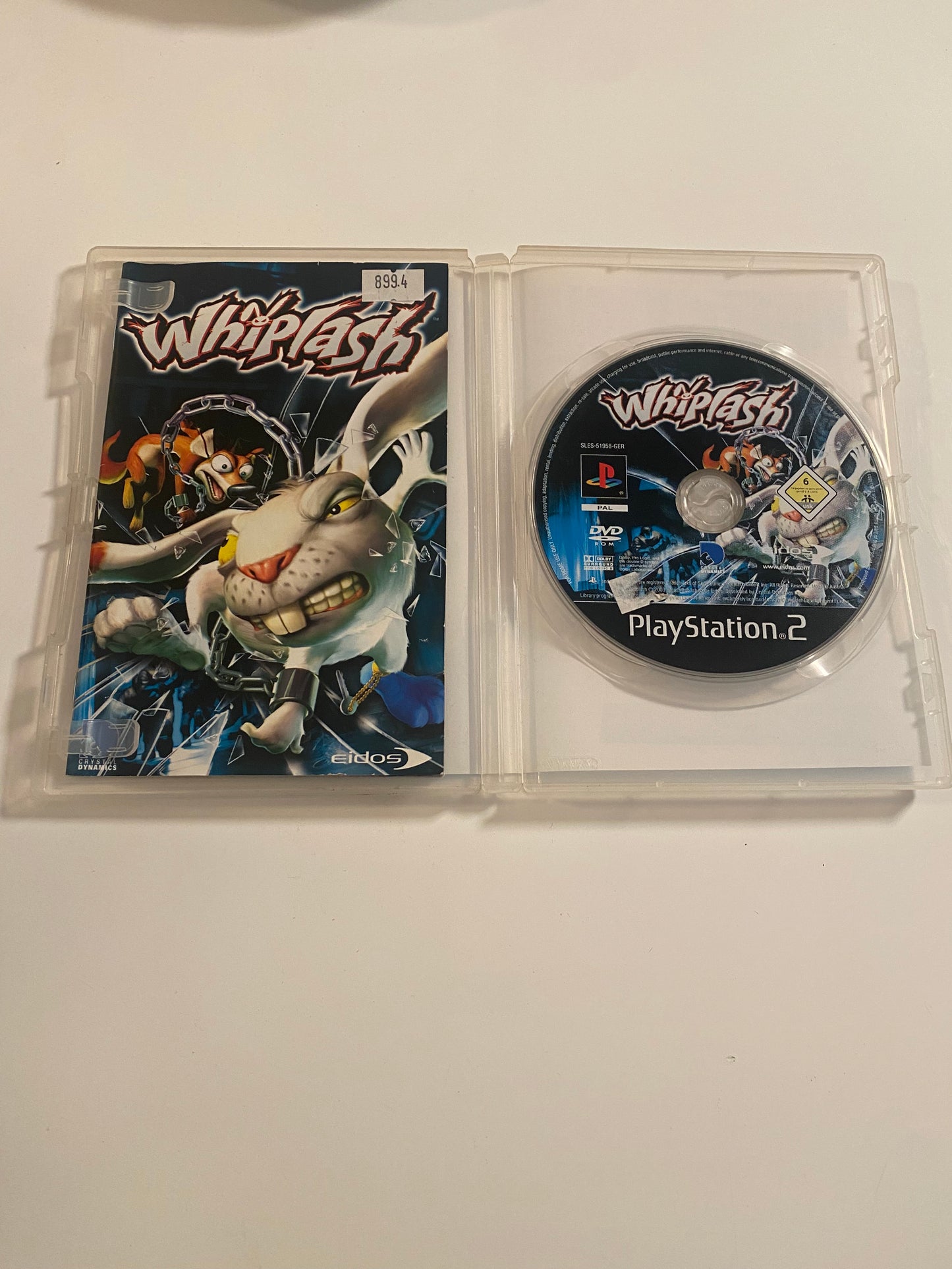 Whiplash PlayStation 2 PS2 spiel