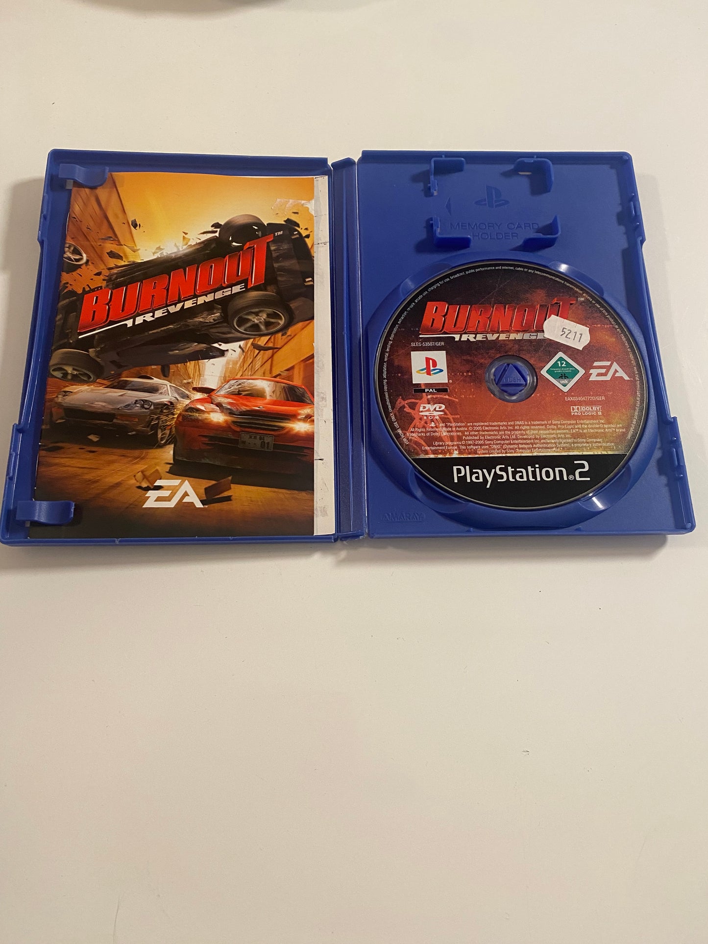 Bornout Revenge Playstation 2 Ps2