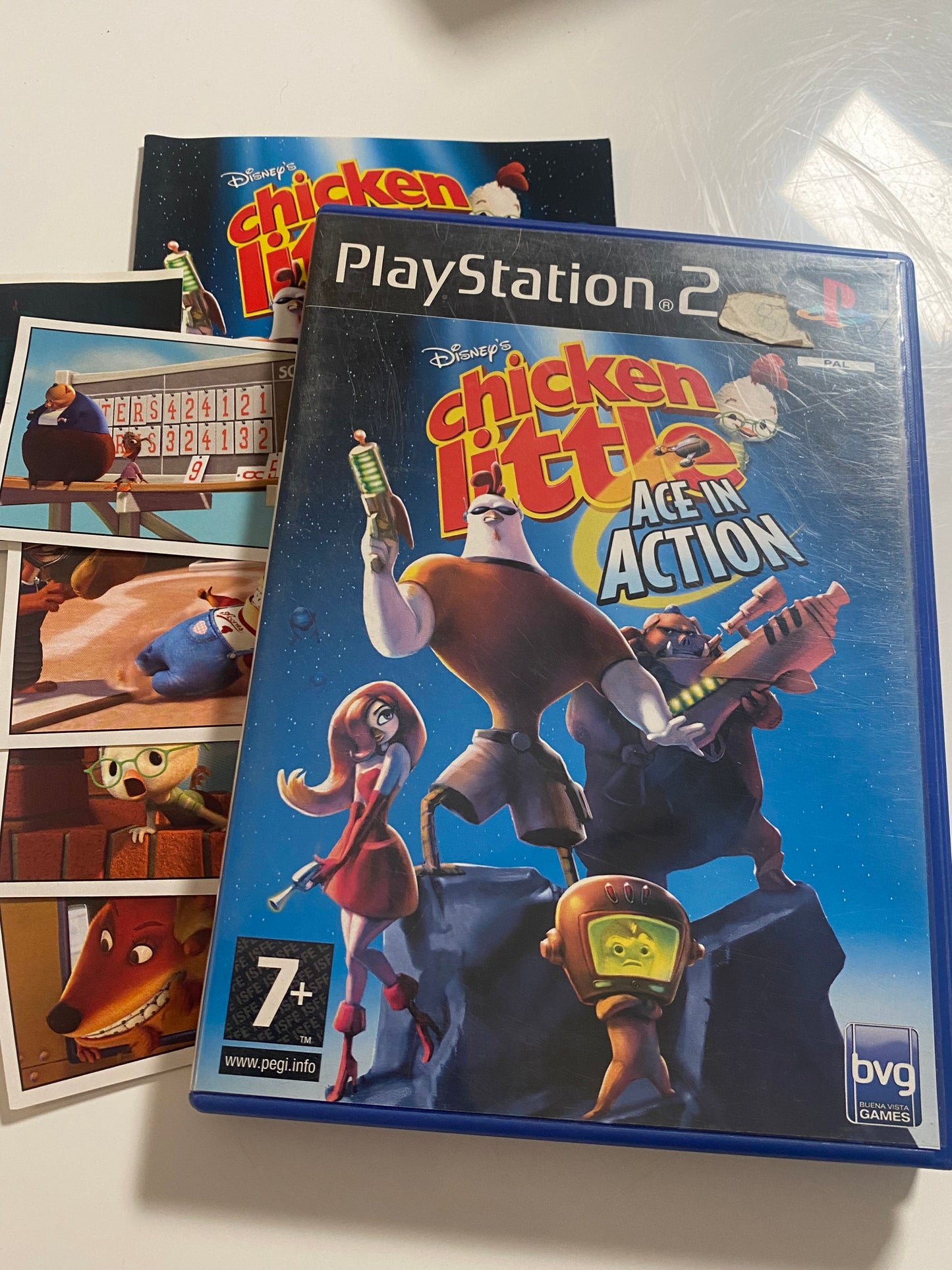 Chicken little Playstation 2 ps2 ace in Action OVP