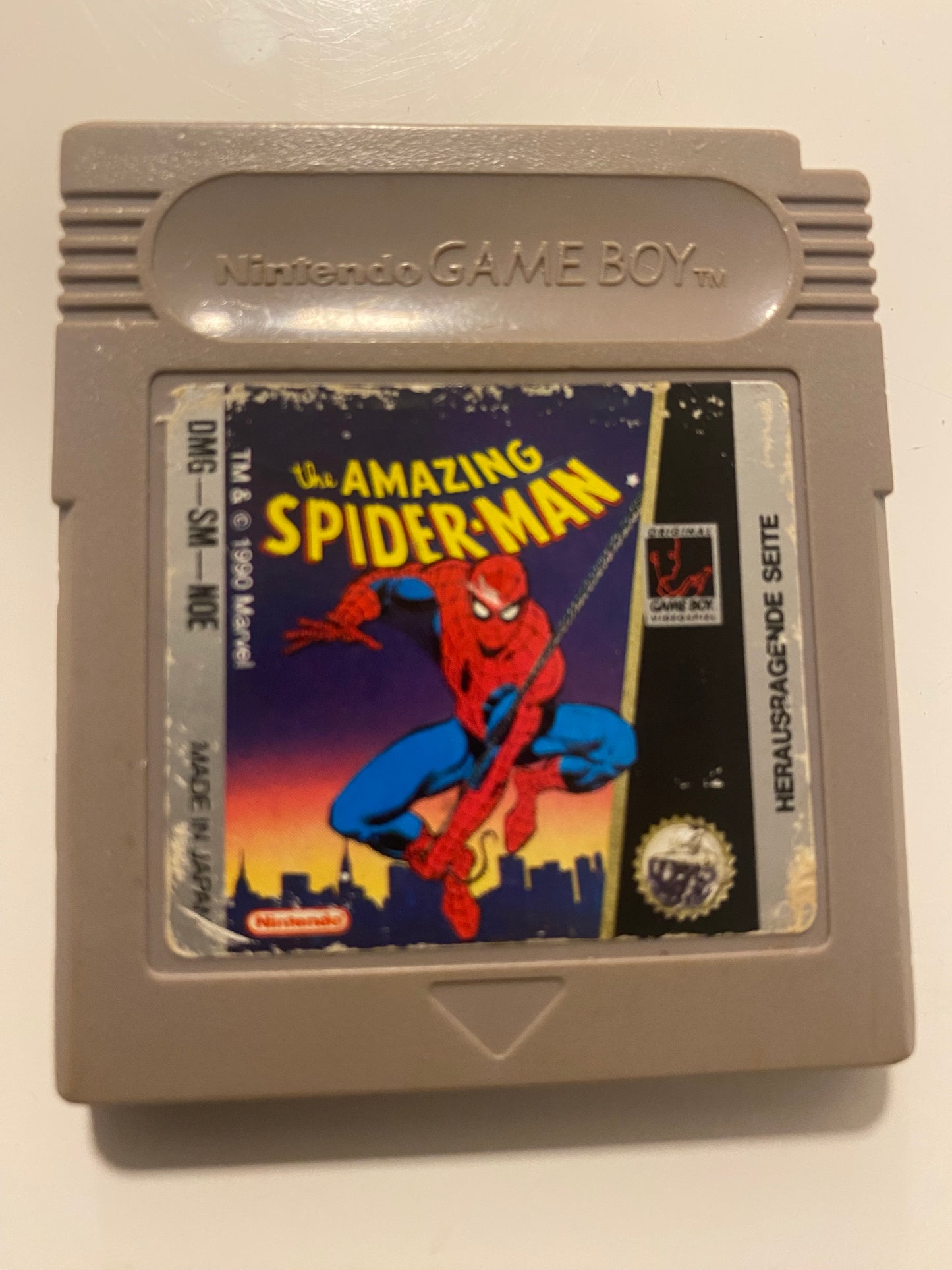 Amazing spiderman Game Boy spiel